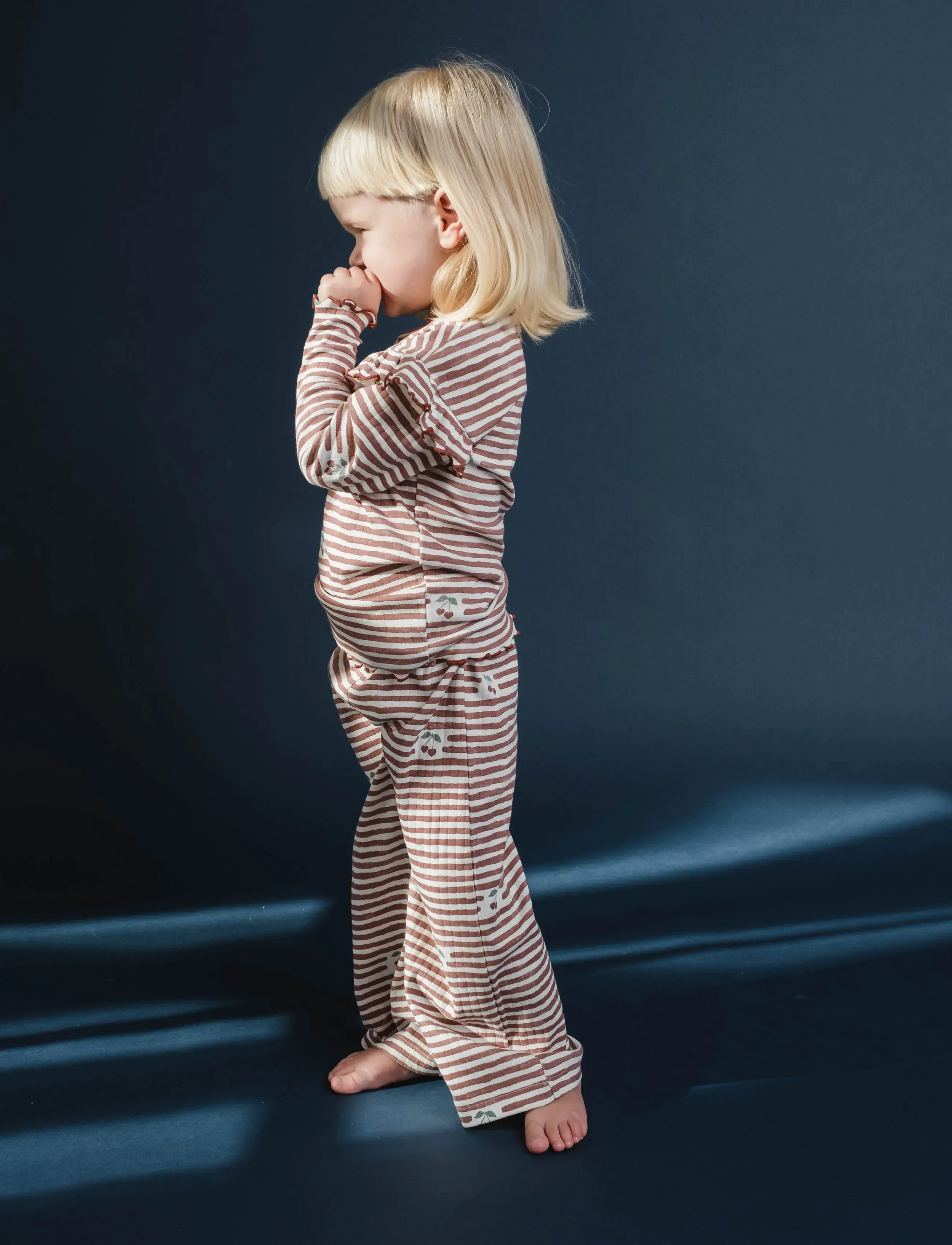 That's Mine - Jamilla blouse - langærmede - love berry stripe - 3