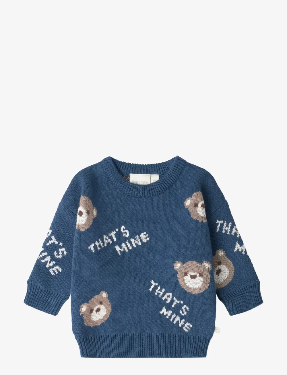 That's Mine - Florian sweater - pullover - key blue - 1