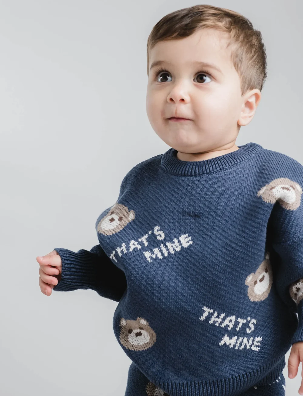 That's Mine - Florian sweater - pullover - key blue - 0