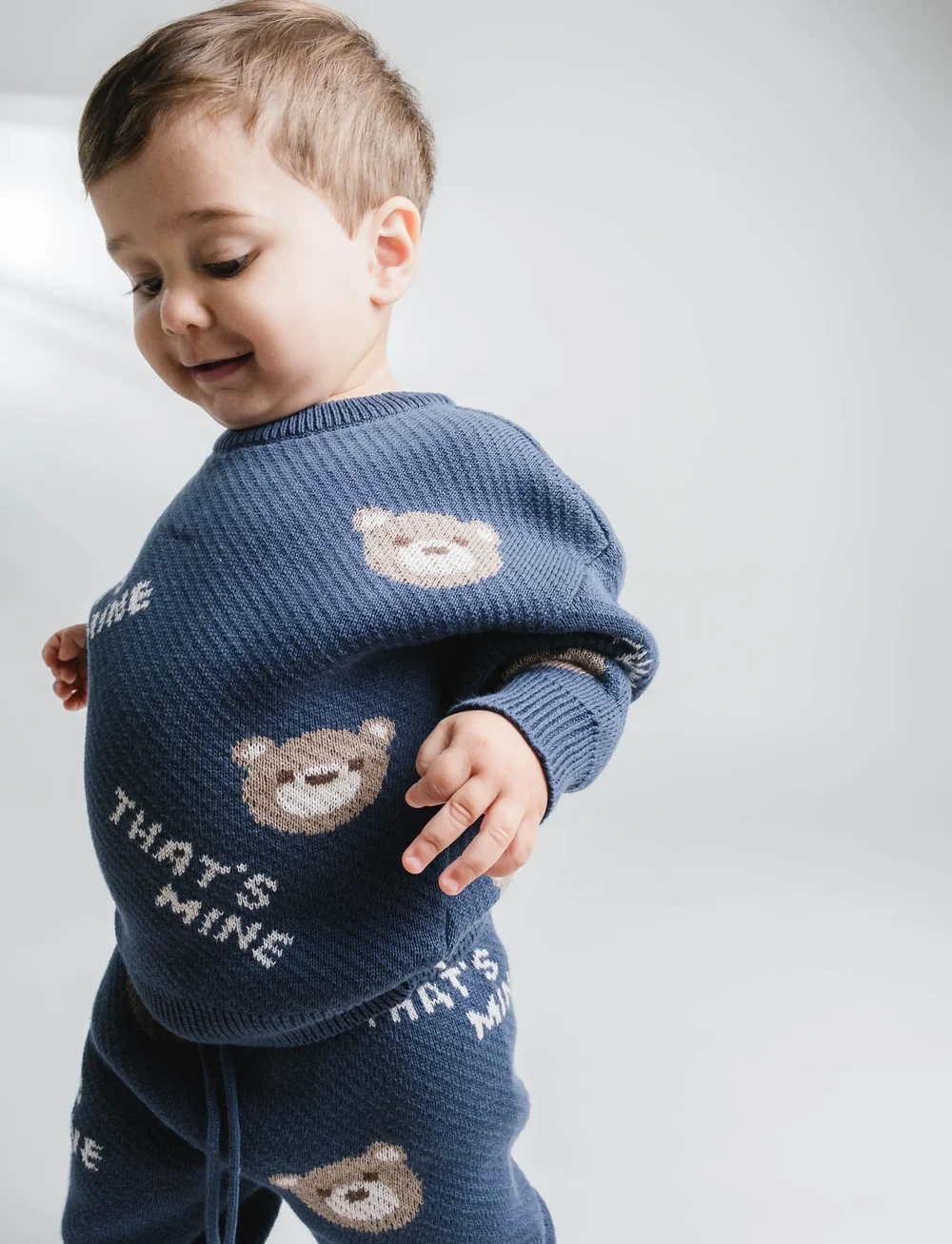 That's Mine - Florian sweater - pullover - key blue - 2