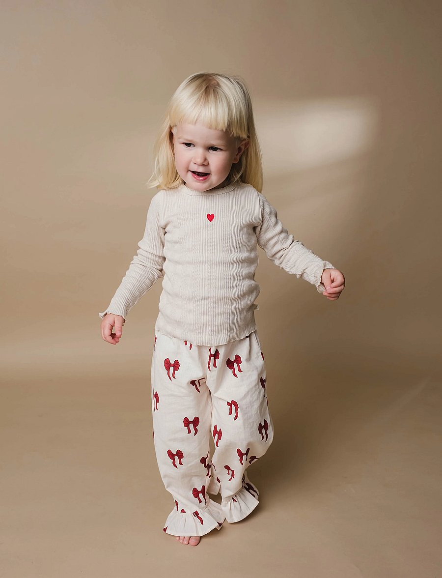 That's Mine - Narine pants - babyhosen - rouge boucle - 0