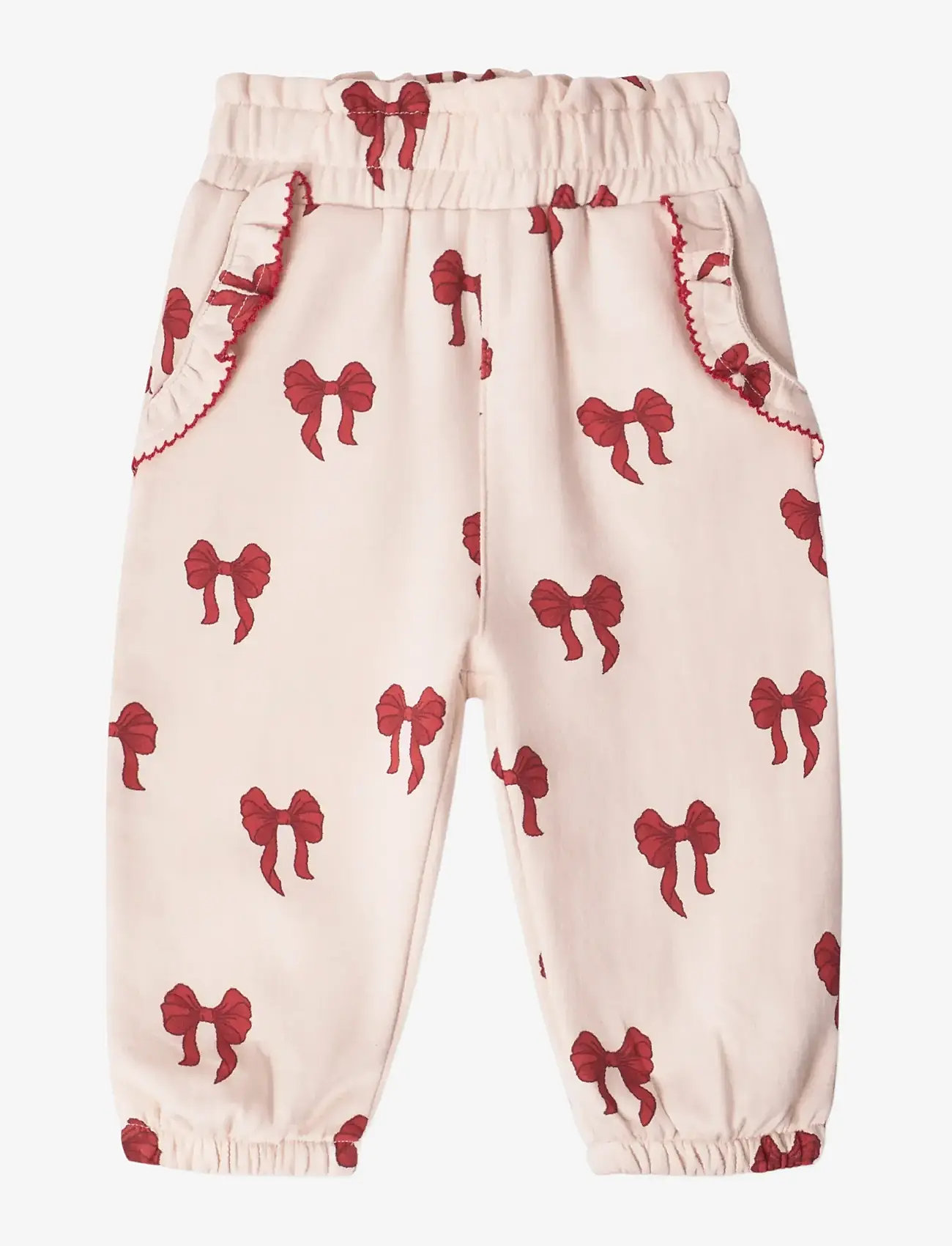 That's Mine - Elsa sweatpants - rouge boucle - 1