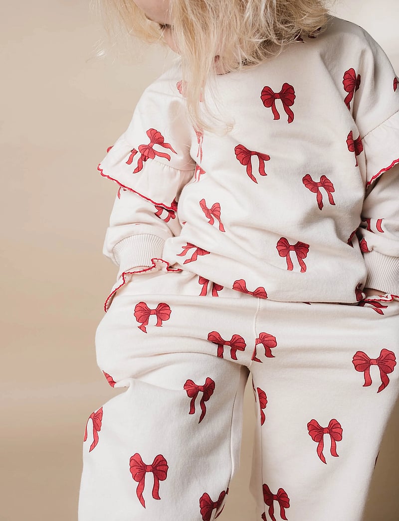 That's Mine - Elsa sweatpants - rouge boucle - 2