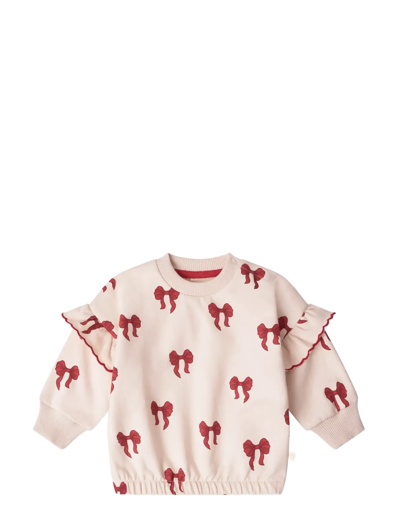 That's Mine Amelia sweatshirt - 4 for 3 - ROUGE BOUCLE / cream
