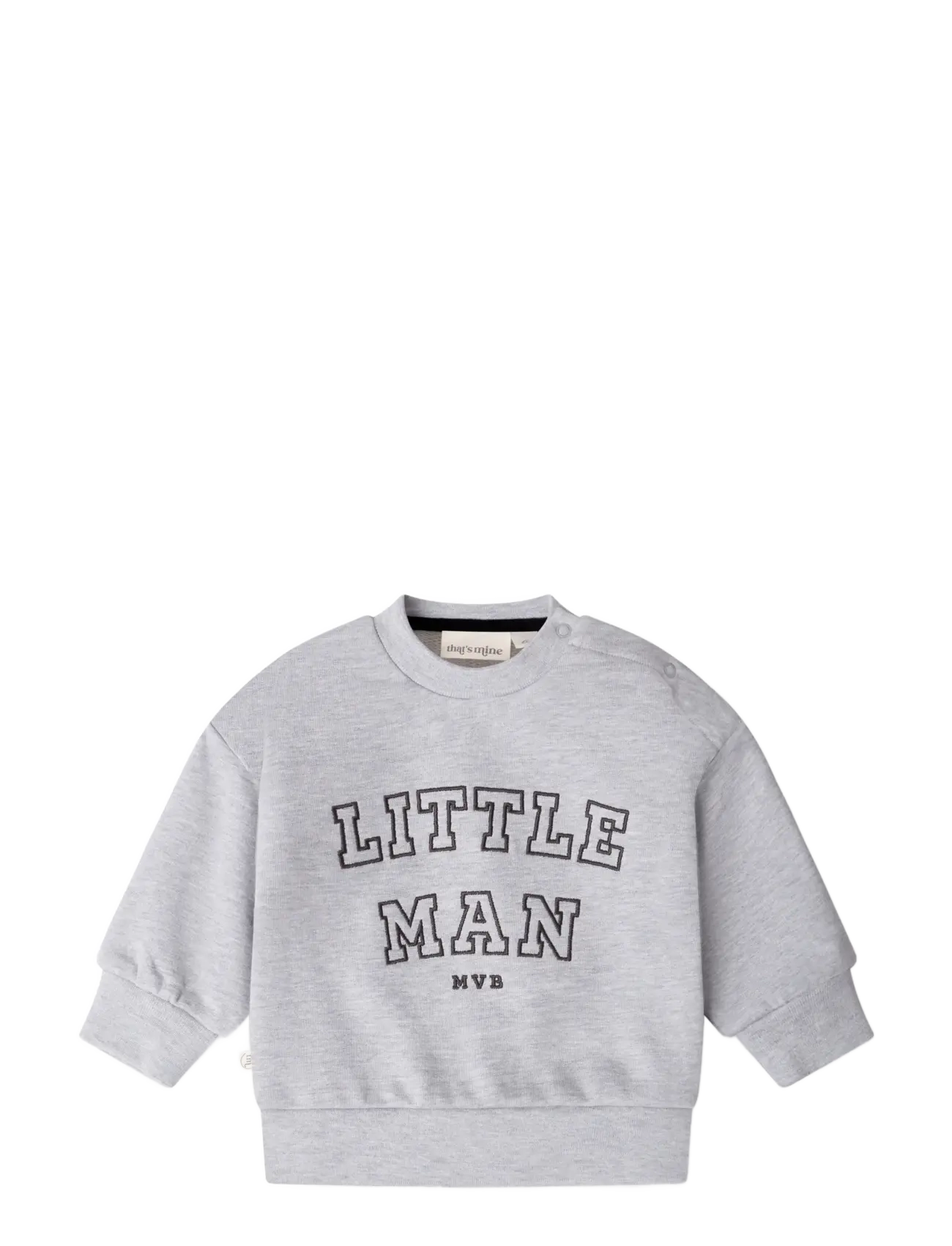 THAT'S MINE Alpha Sweatshirt Grau - 80 - Kinder