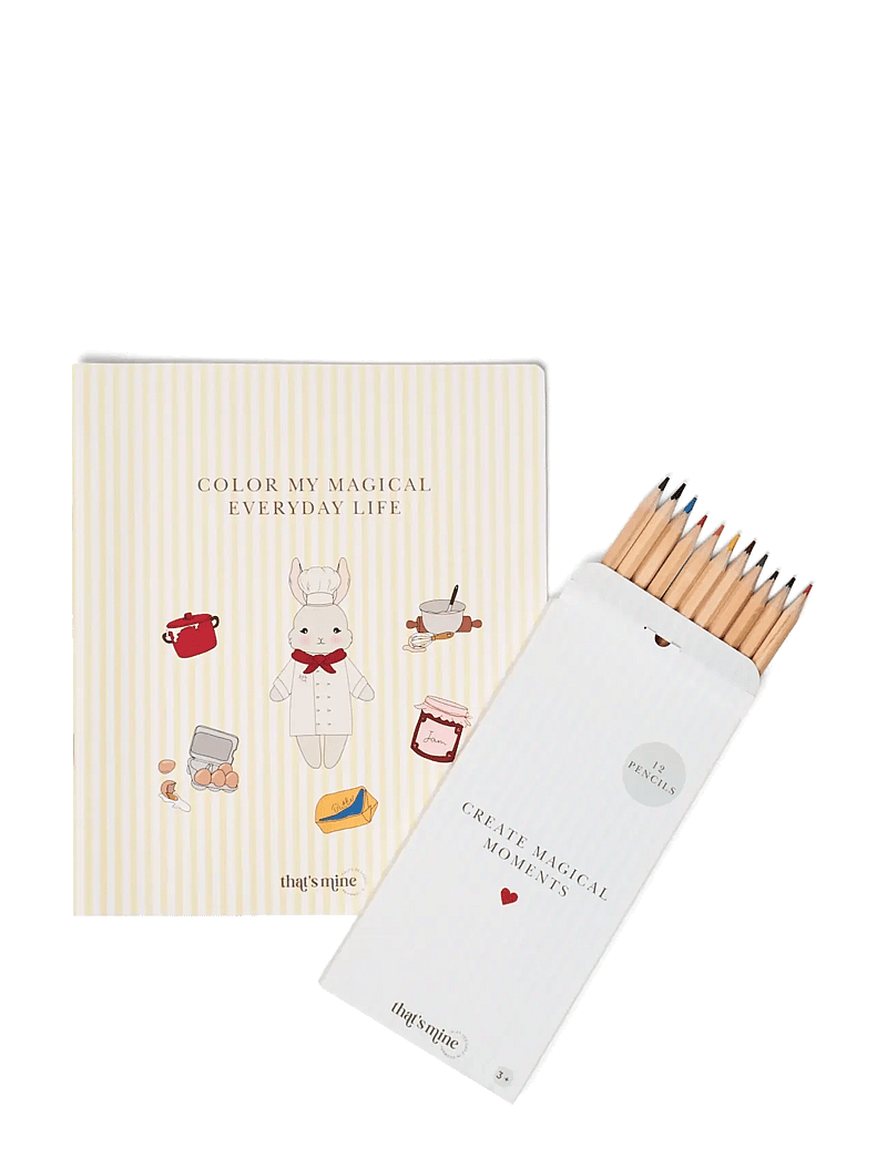 That's Mine - Ben coloring book - male- & kreabøger - bunny - 1