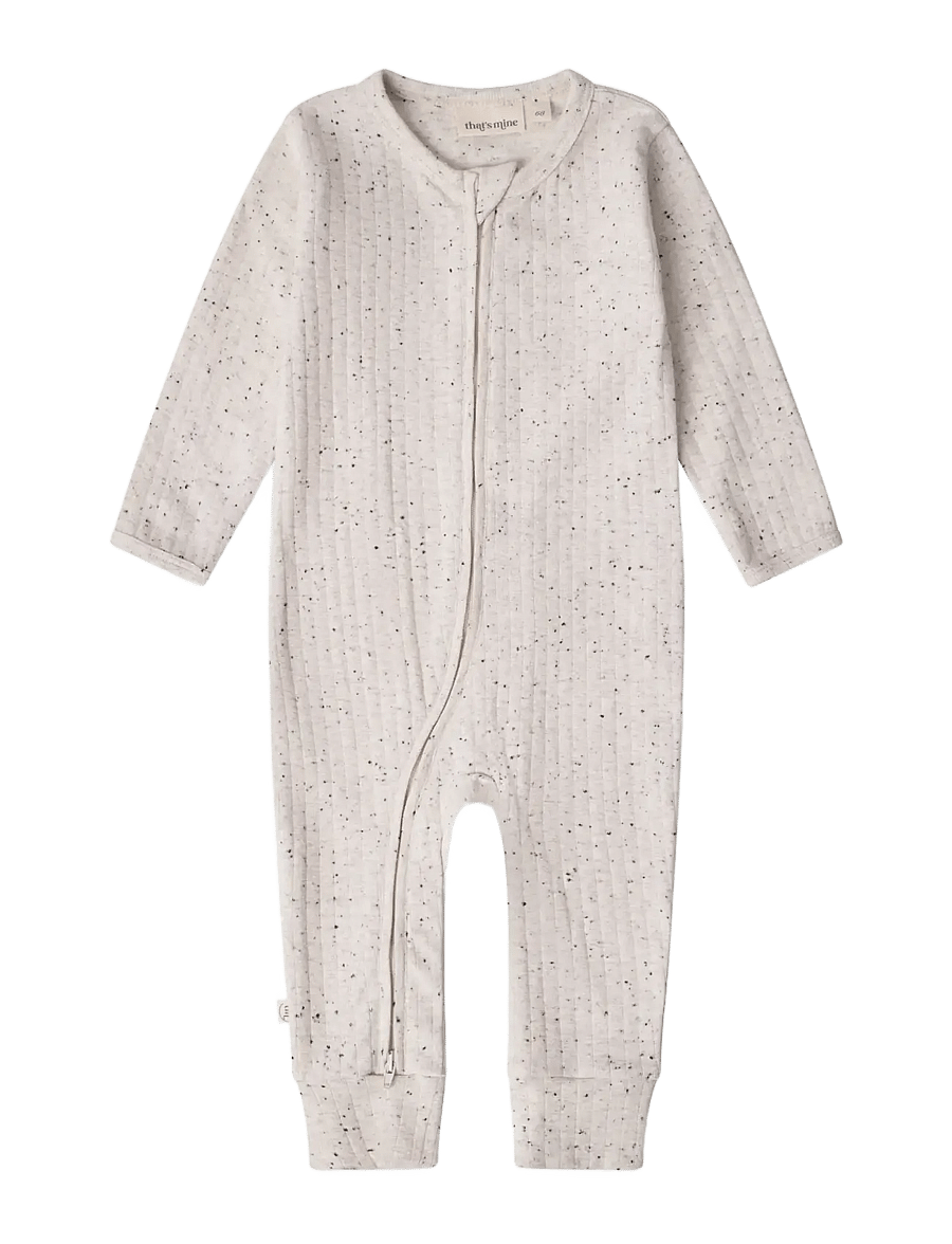 That's Mine - Davie onesie - długi rękaw - ercu melange - 0