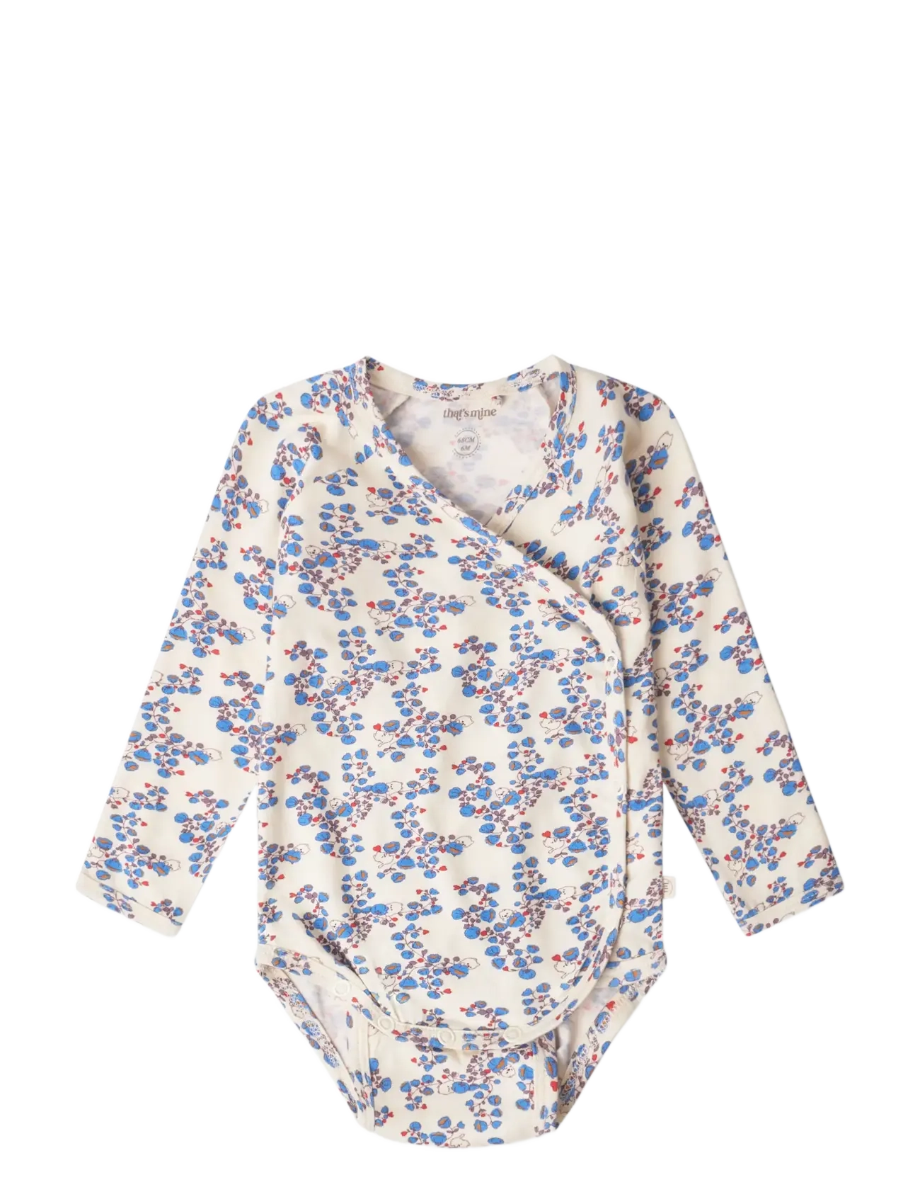 Elimar wrap bodystocking - BLUE BELLS