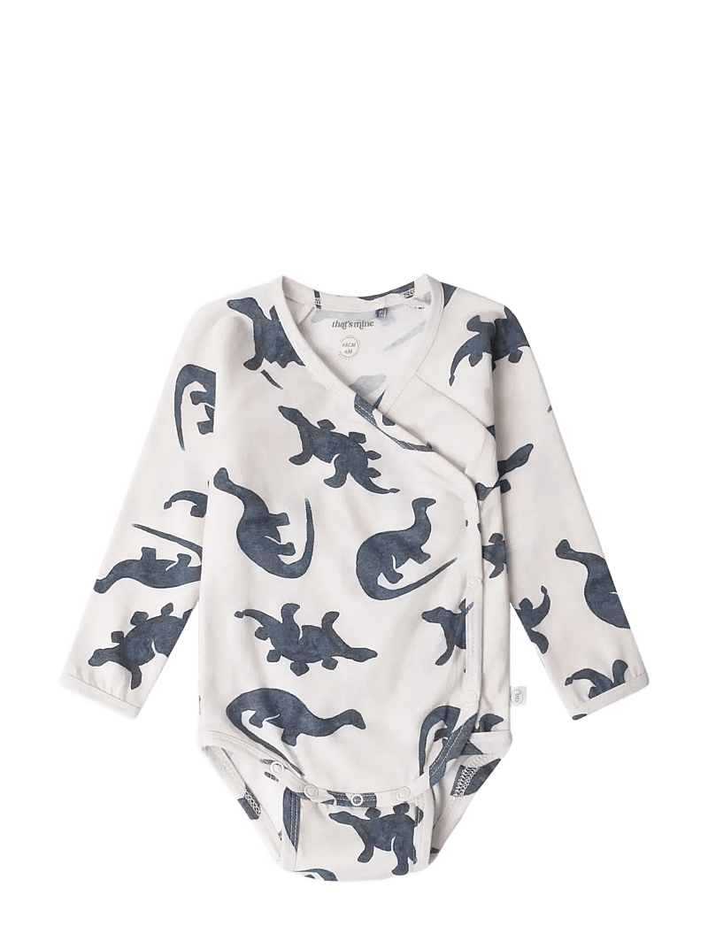 That's Mine - Elimar wrap bodystocking - langärmelig - mono dino - 1