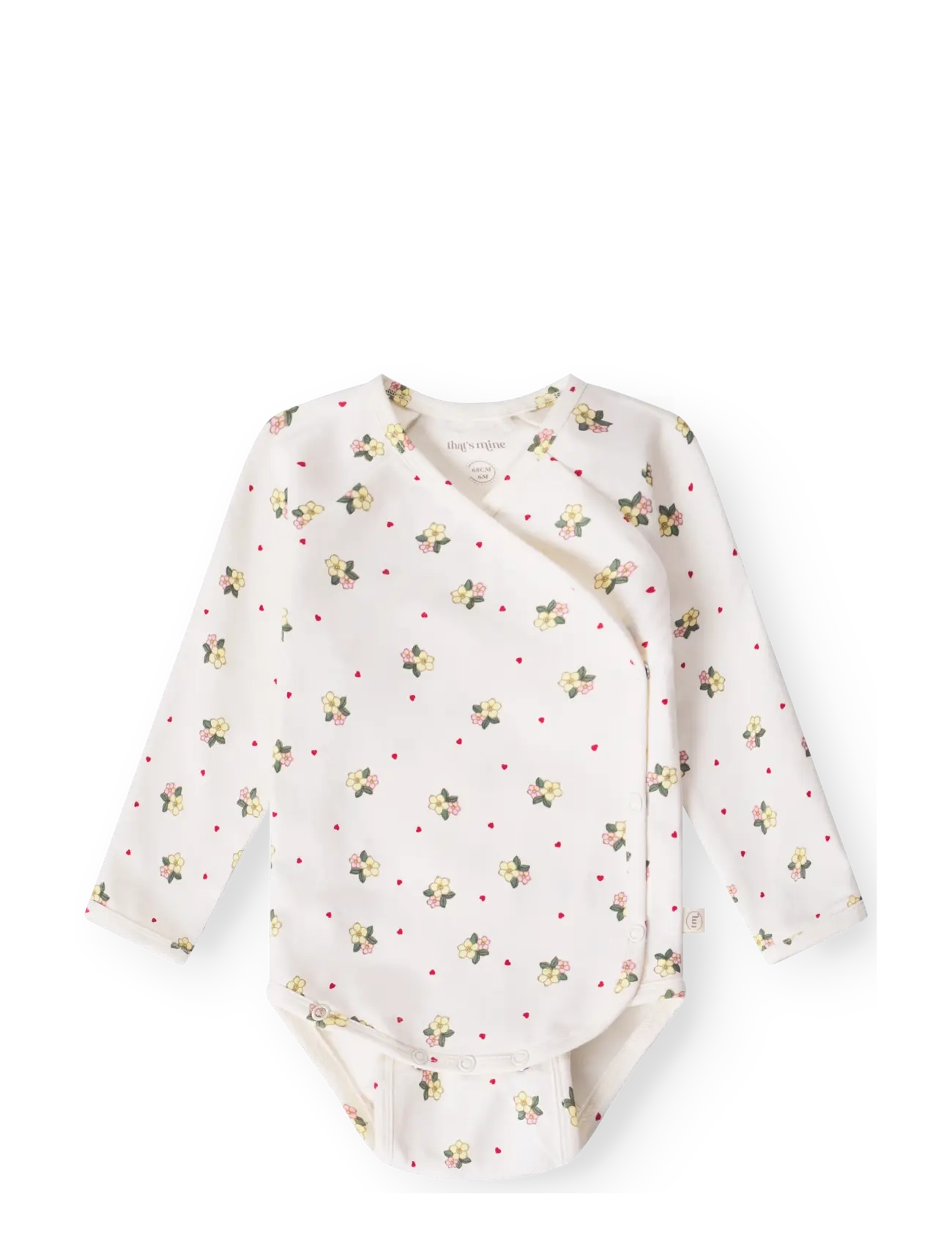 That's Mine Elimar wrap bodystocking - That's Mine - SWEETHEART PETALS / cream