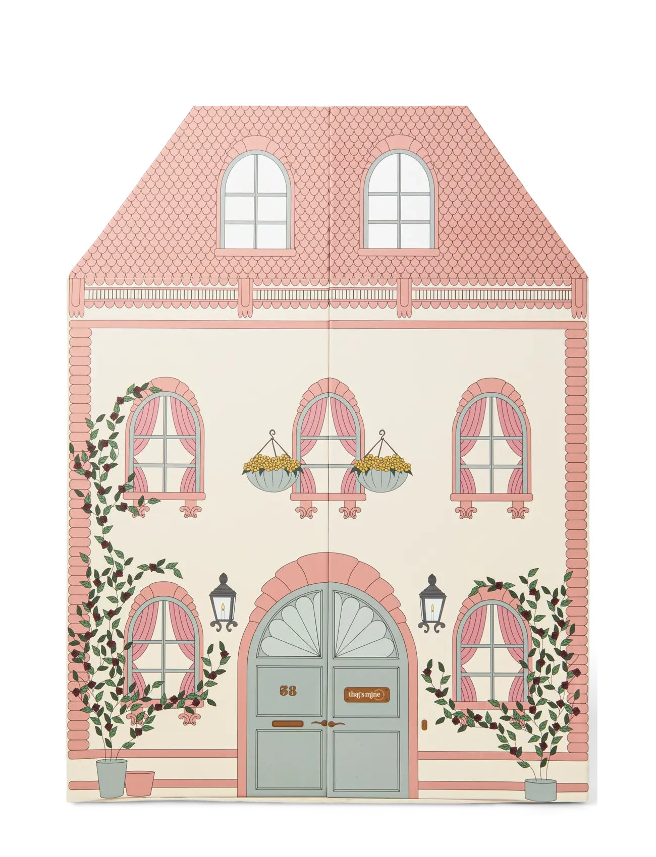 That's Mine Mona magnetic house - Alla hjärtans dag - ROSE / pink/rose