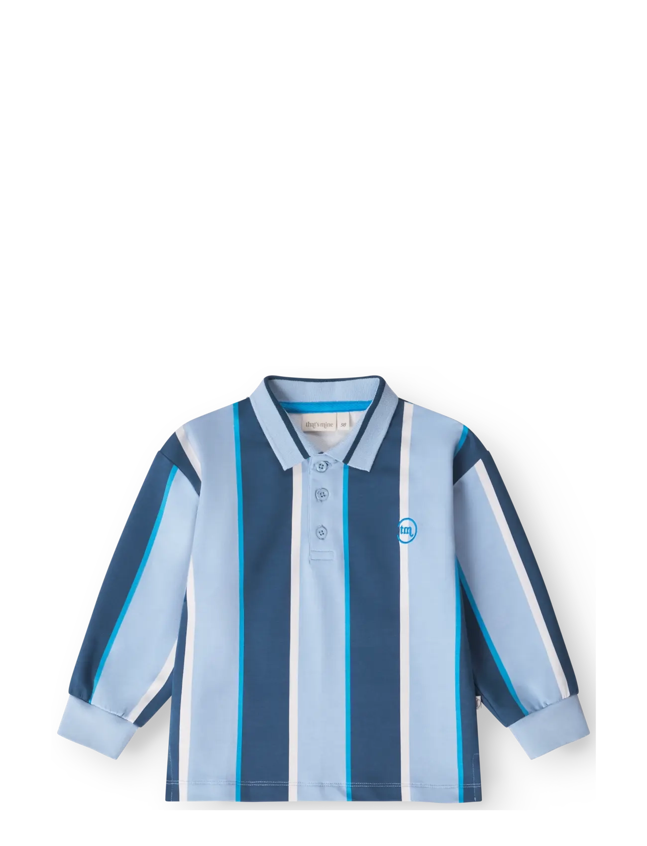 THAT'S MINE Victor Polo Shirt Blau - 86CM/18M - Kinder