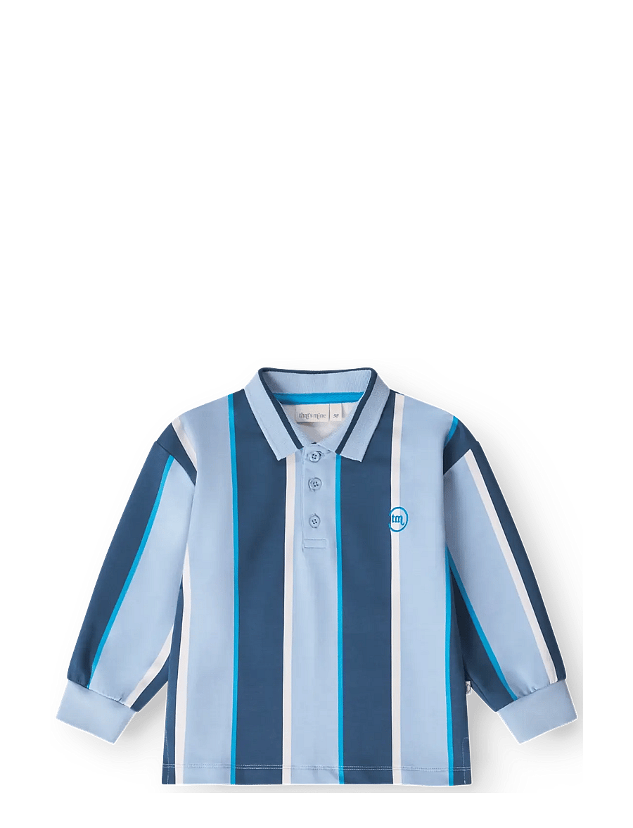 That's Mine - Victor polo shirt - langärmelig poloshirt - multi stripe - 1