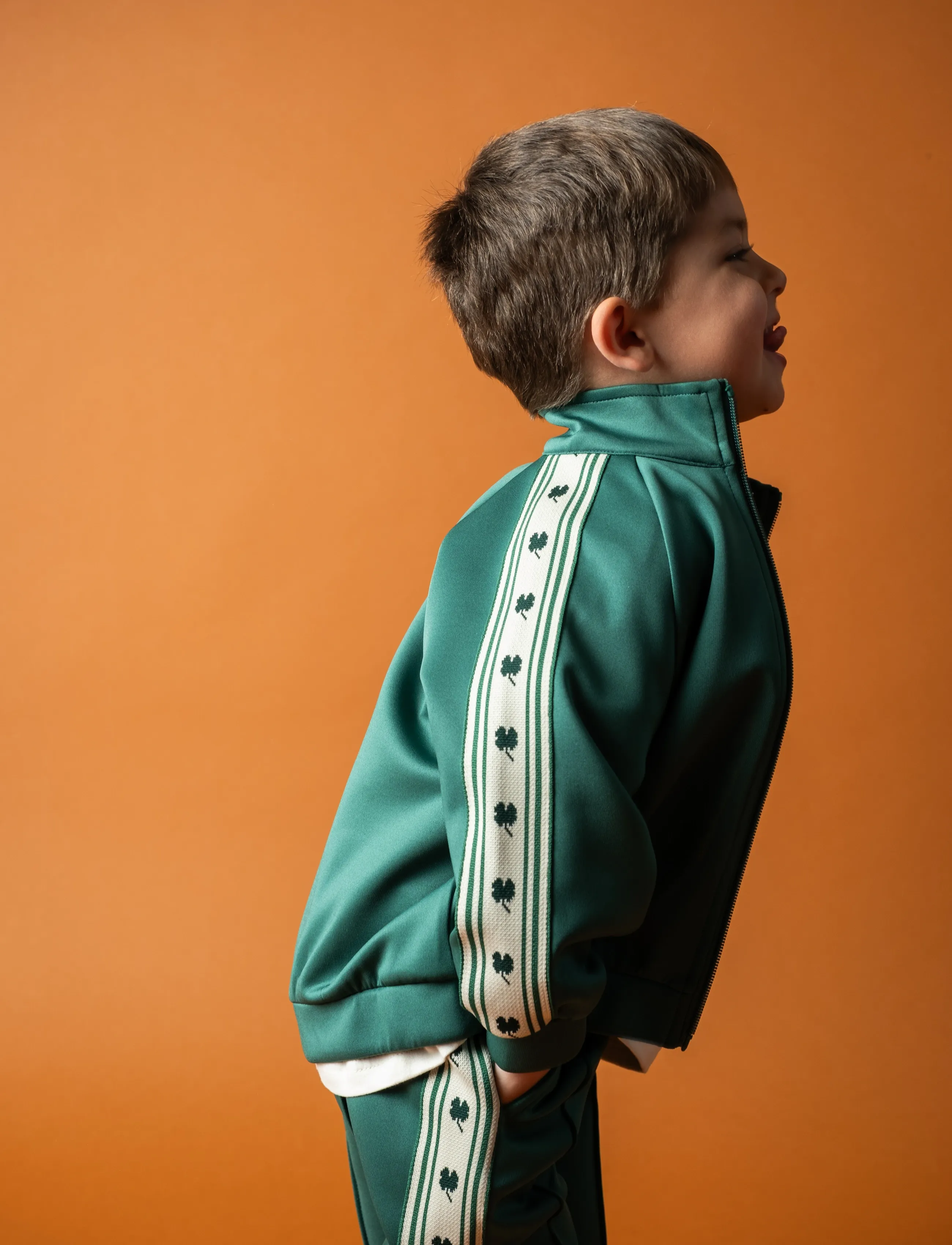 That's Mine Andrea Sweatshirt, 110, Green, Sweatshirts & Hættetrøjer > Sweatshirts, Børn