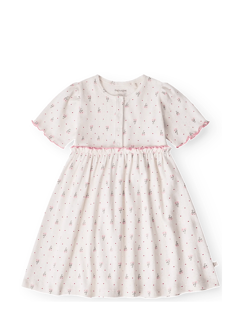 That's Mine - Glorie dress - kurzärmelige babykleider - blooming love - 1
