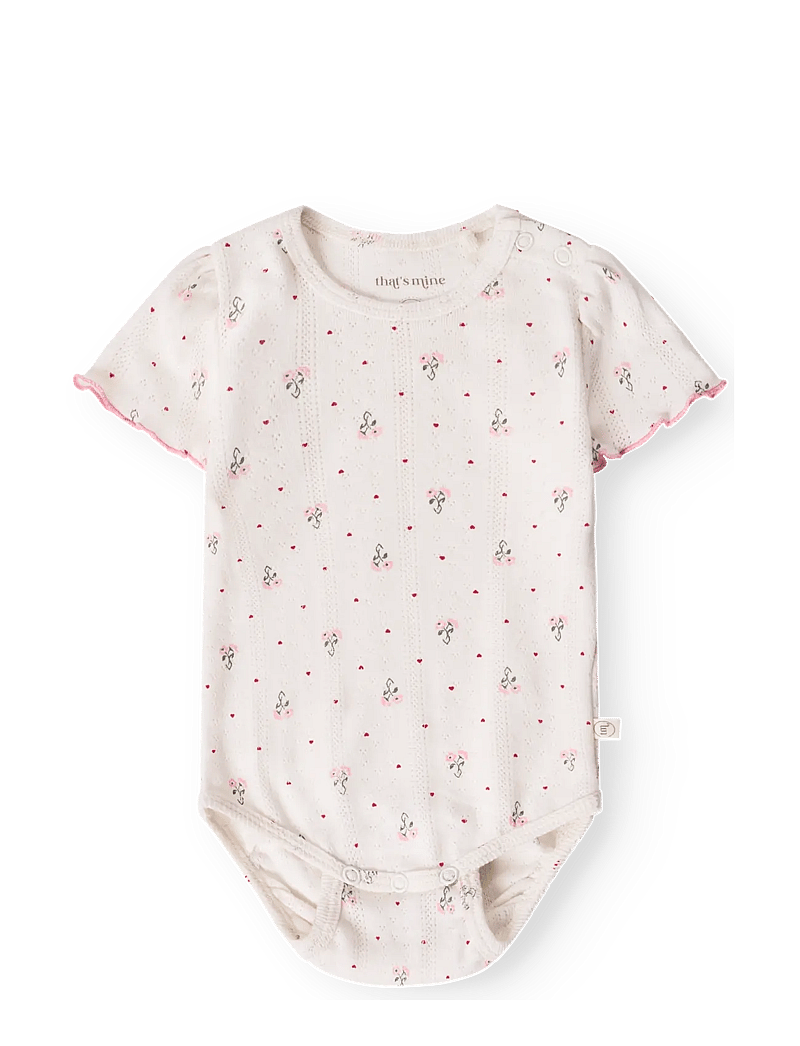 That's Mine - Greta bodystocking - kortærmede bodyer - blooming love - 1