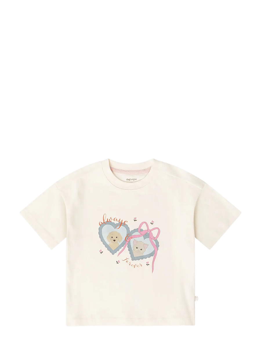 That's Mine - Vilde oversized t-shirt - kortärmade t-shirts - always & forever - 1