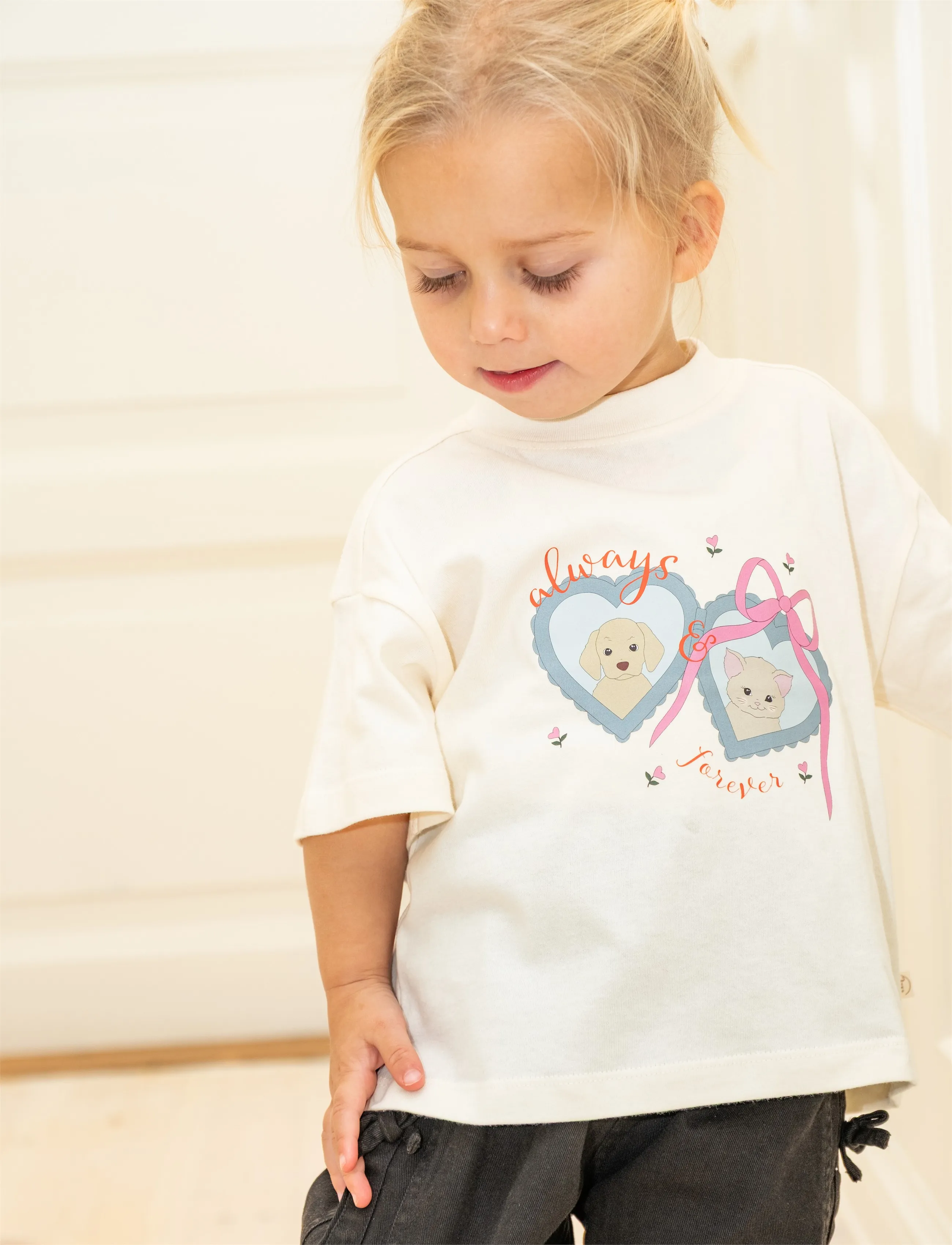 That's Mine Vilde oversized t-shirt - Kurzärmelige - ALWAYS & FOREVER / cream
