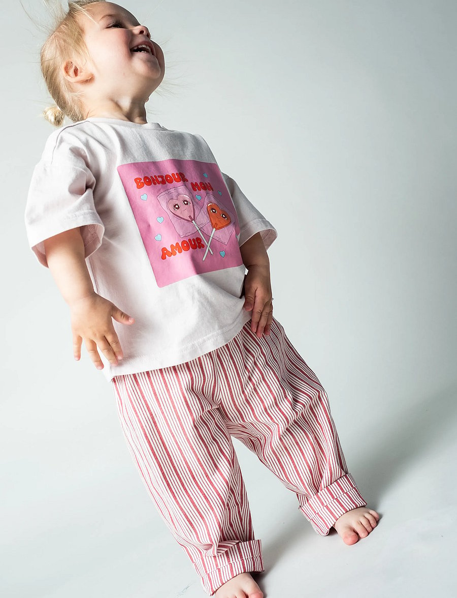That's Mine - Vilde oversized t-shirt - kurzärmelige - bonjour mon amour - 2