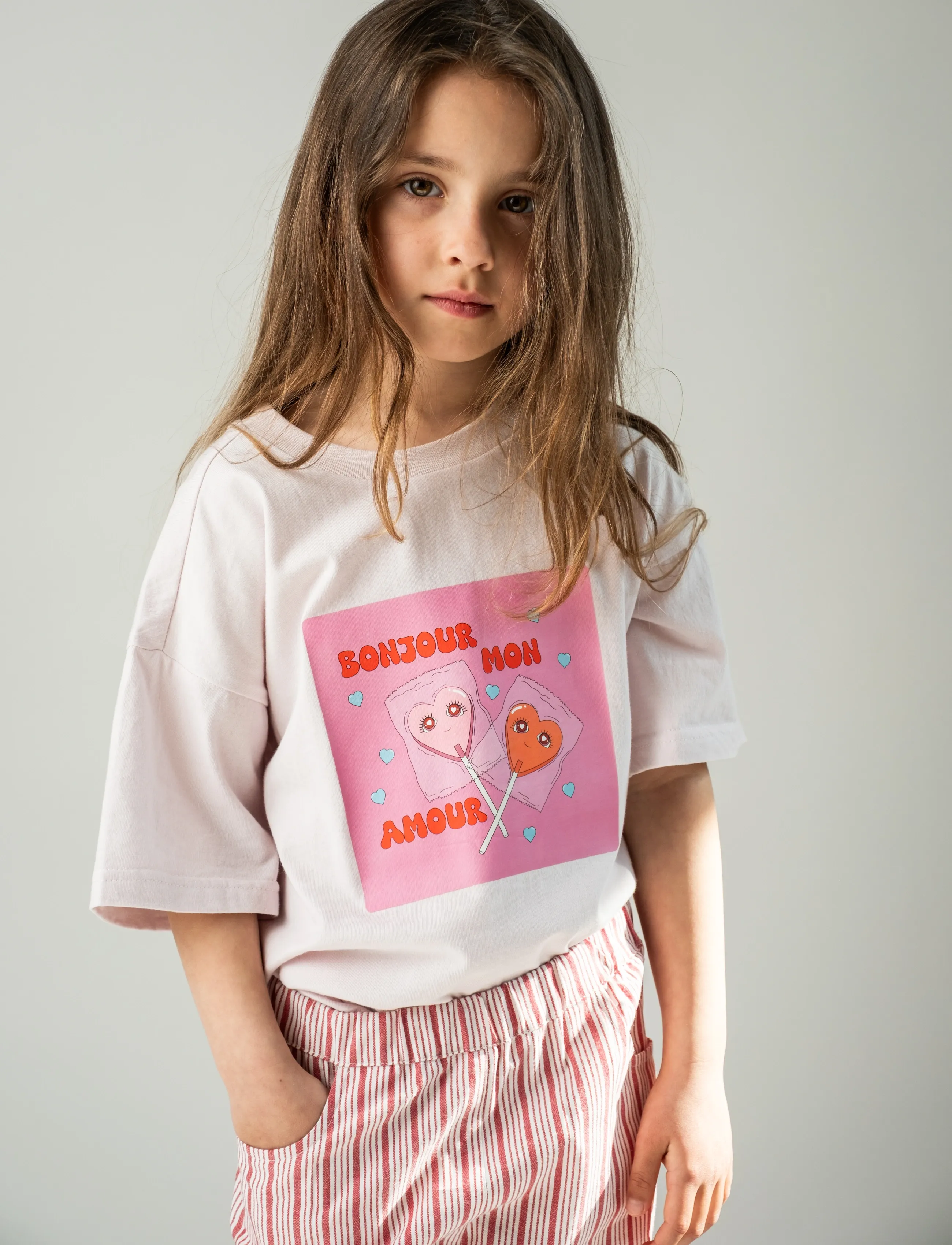 That's Mine - Vilde oversized t-shirt - kortærmede t-shirts - bonjour mon amour - 4