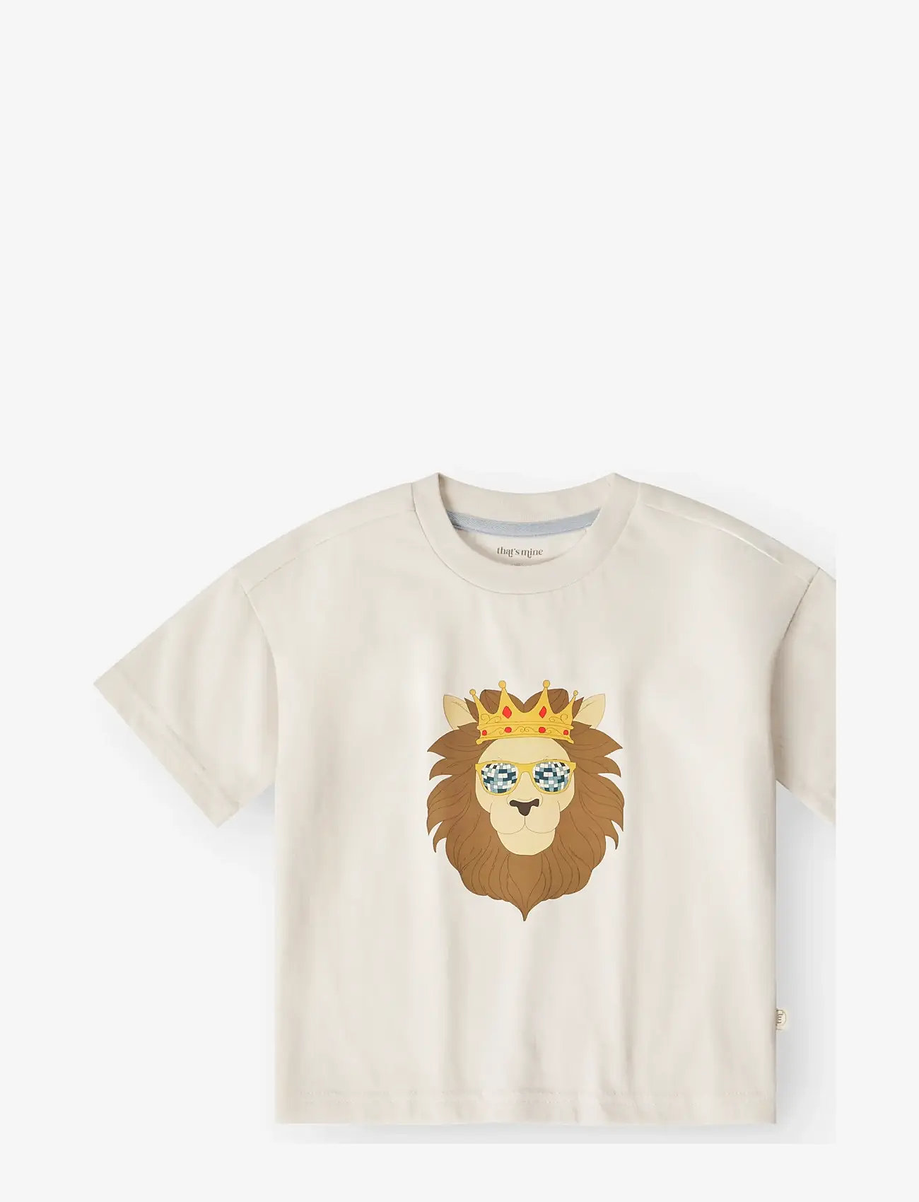 That's Mine - Vilde oversized t-shirt - kortærmede t-shirts - lion head - 1