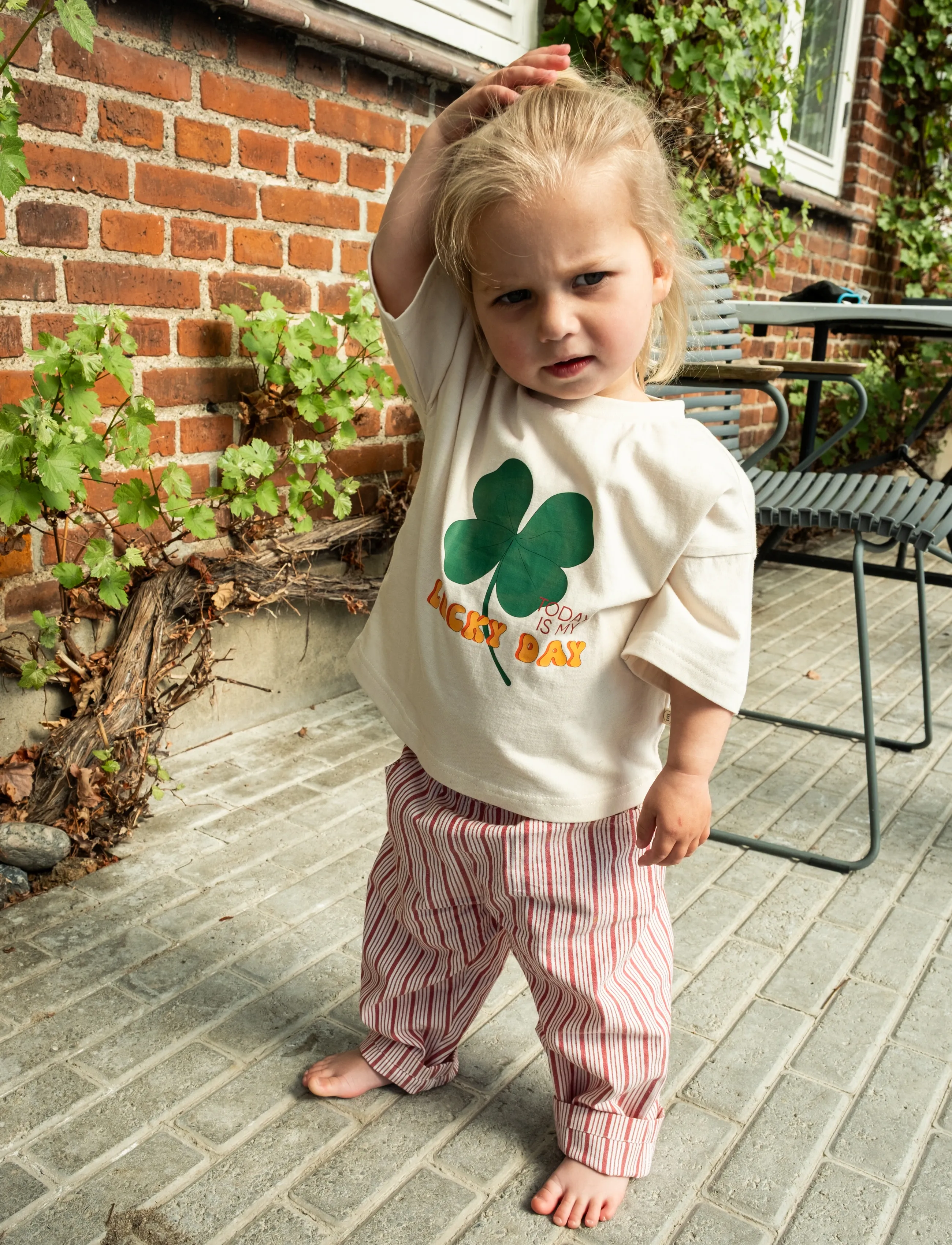 That's Mine - Vilde oversized t-shirt - korte mouwen - lucky day - 3