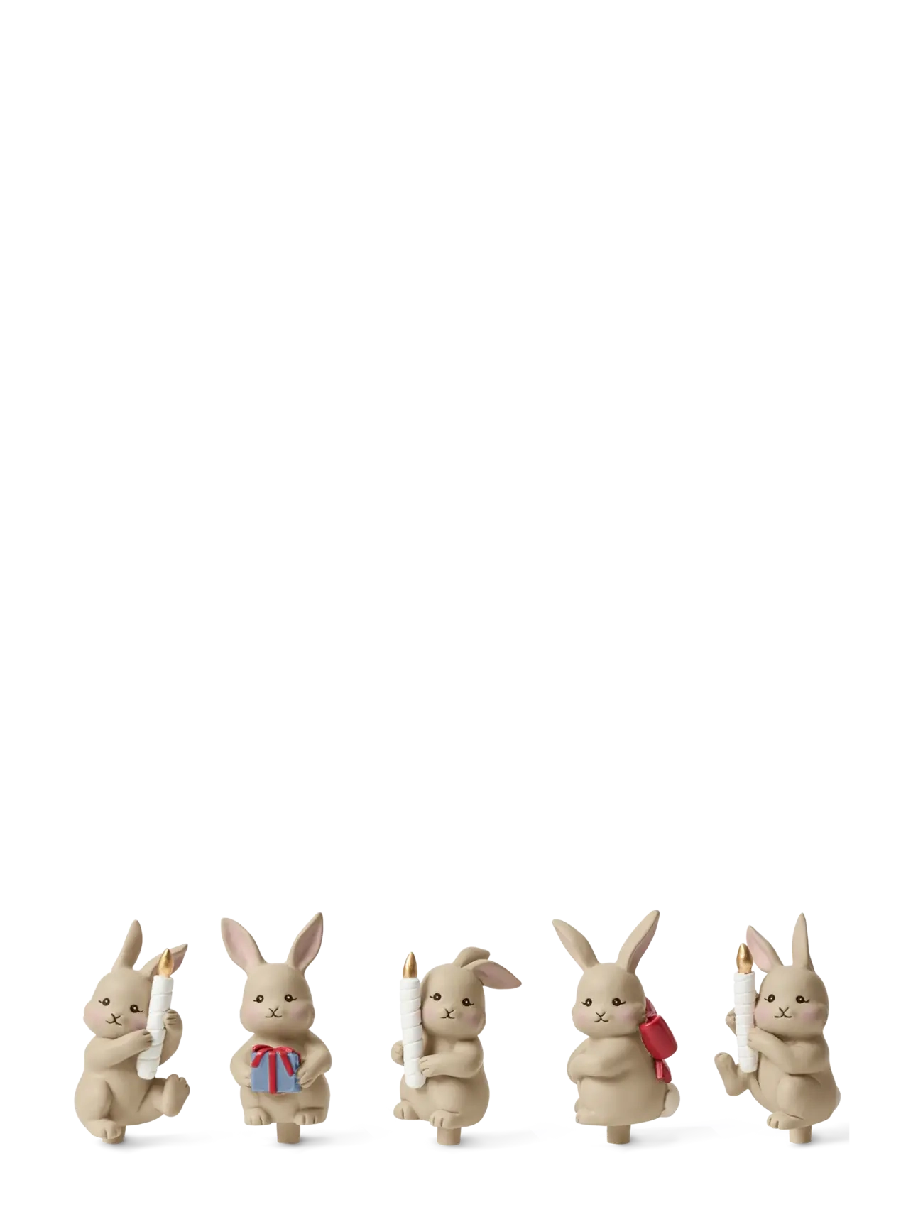 That's Mine Sayo birthday cake decoration accessories - Kids home - BUNNY / beige