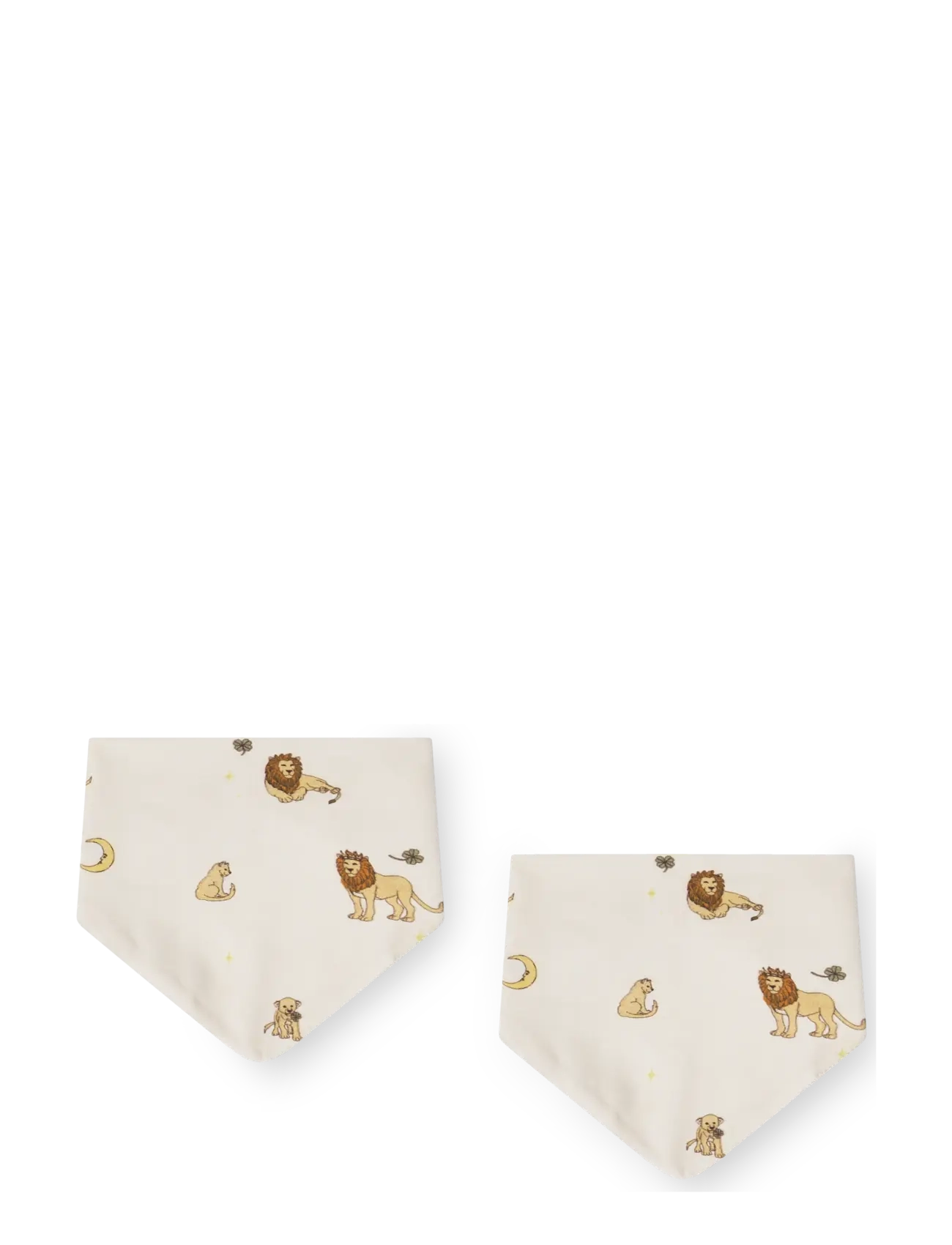 That's Mine Eloy bandana bib - Babyprodukte - LION / cream