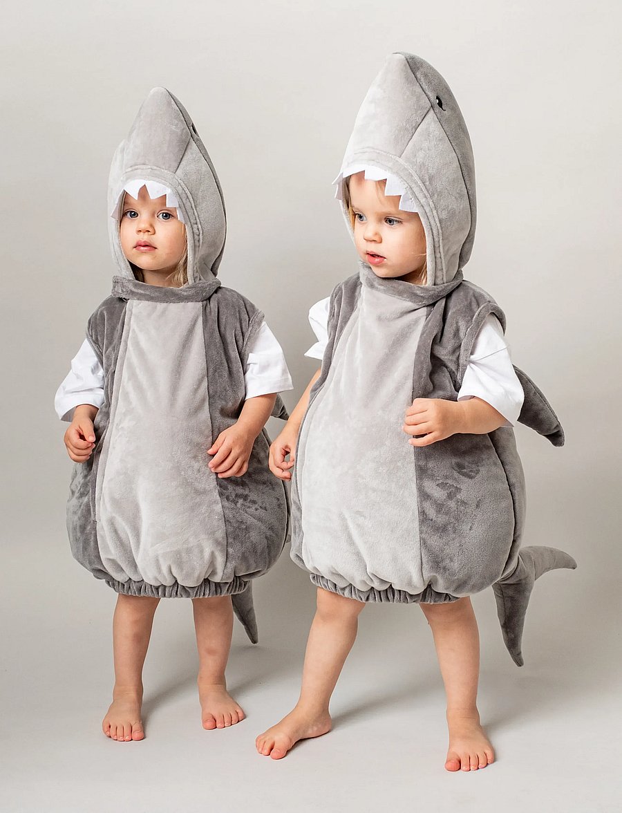That's Mine - Hank shark suit - maskeradkläder - silver grey - 0