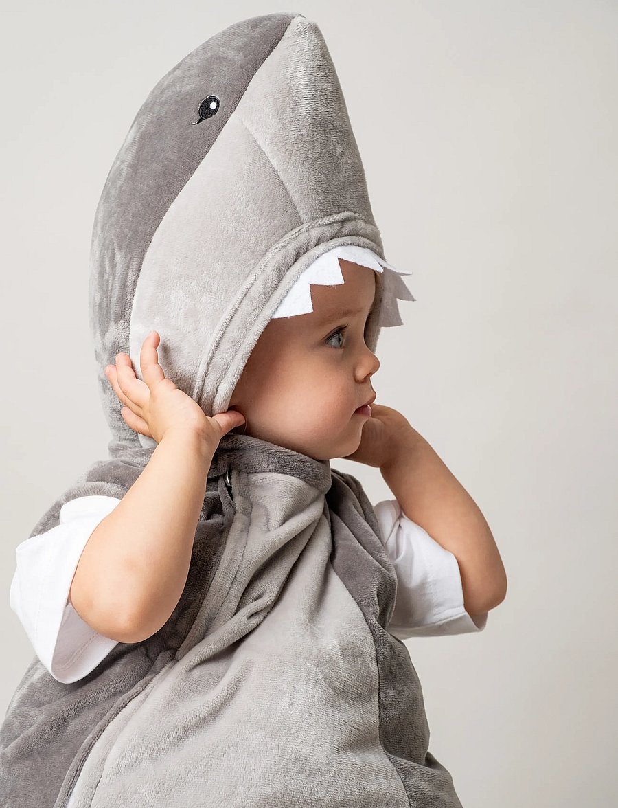 That's Mine - Hank shark suit - maskeradkläder - silver grey - 3