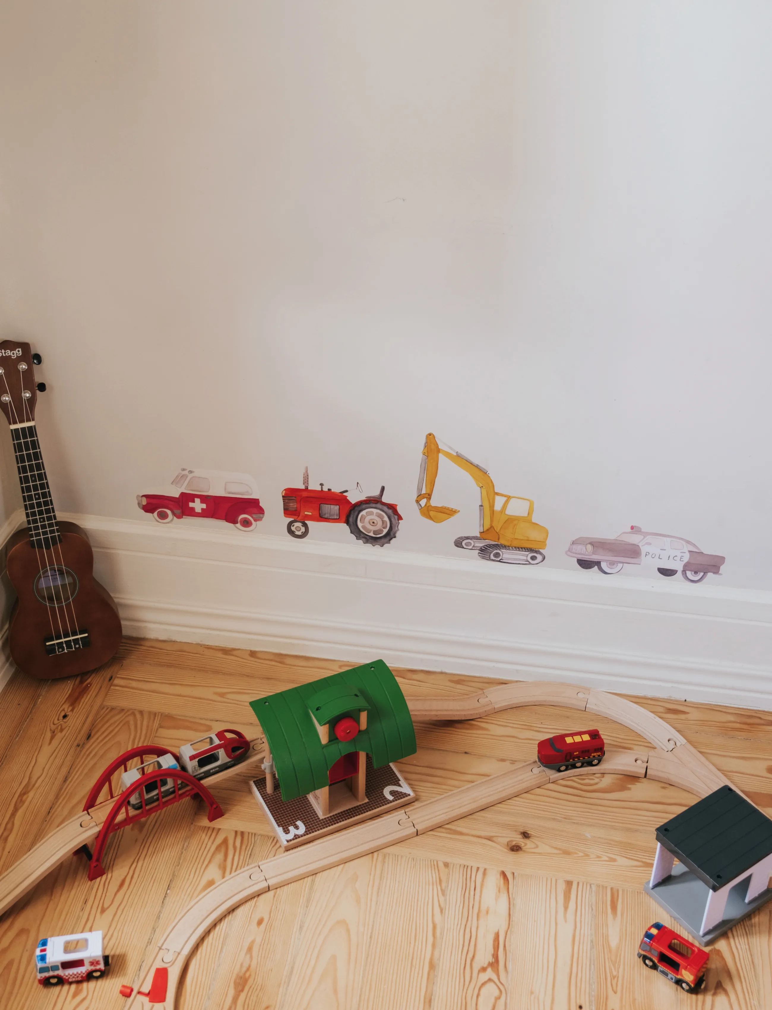 That's Mine Wallsticker Heroes On Wheels, One Size, Kids Decor, Mehrfarbig/gemustert - Wall Decors, Kinder