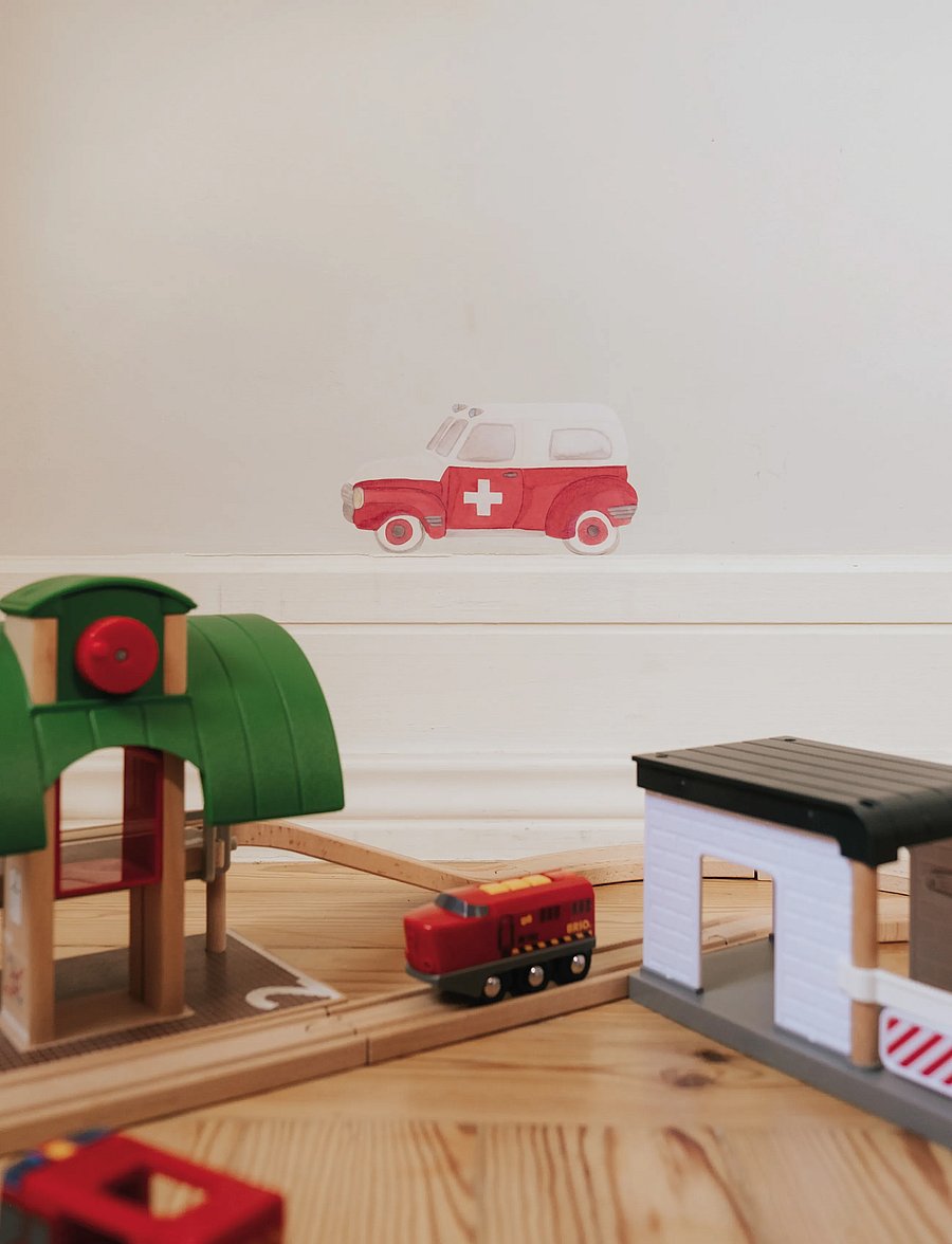 That's Mine - Wallsticker heroes on wheels - wall decors - multi - 4