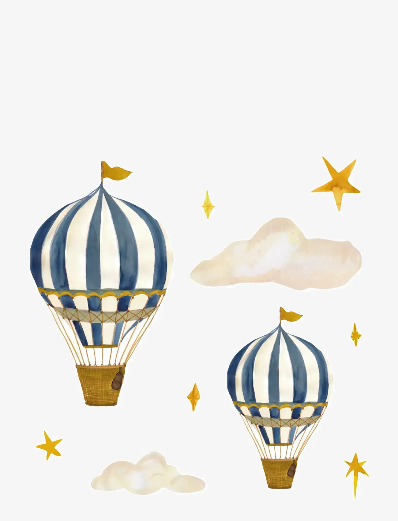 That's Mine - Wallsticker dreamy balloons - väggdekor - blue - 1