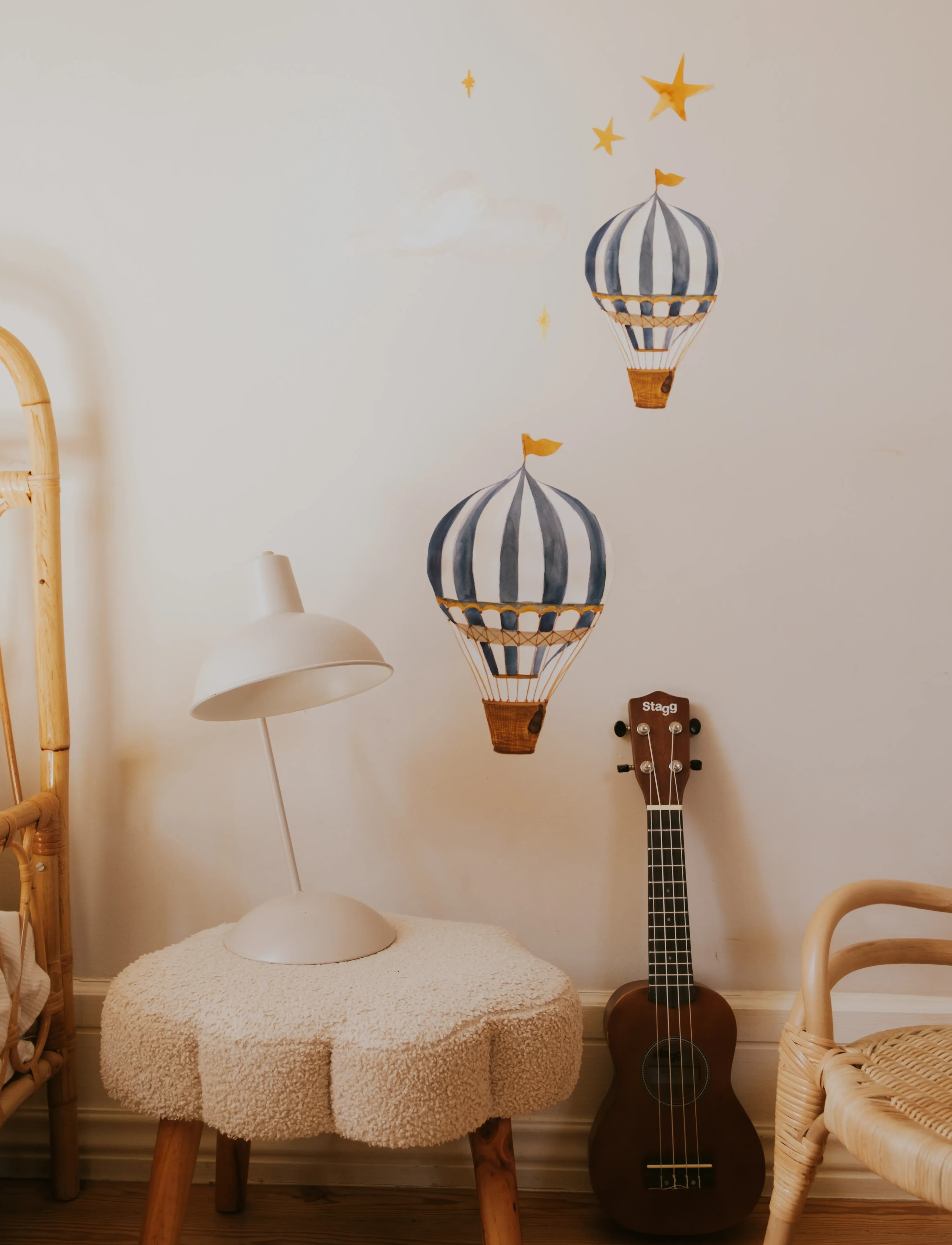 That's Mine Wallsticker Dreamy Balloons, One Size, Kids Decor, Blau - Wall Decors, Kinder