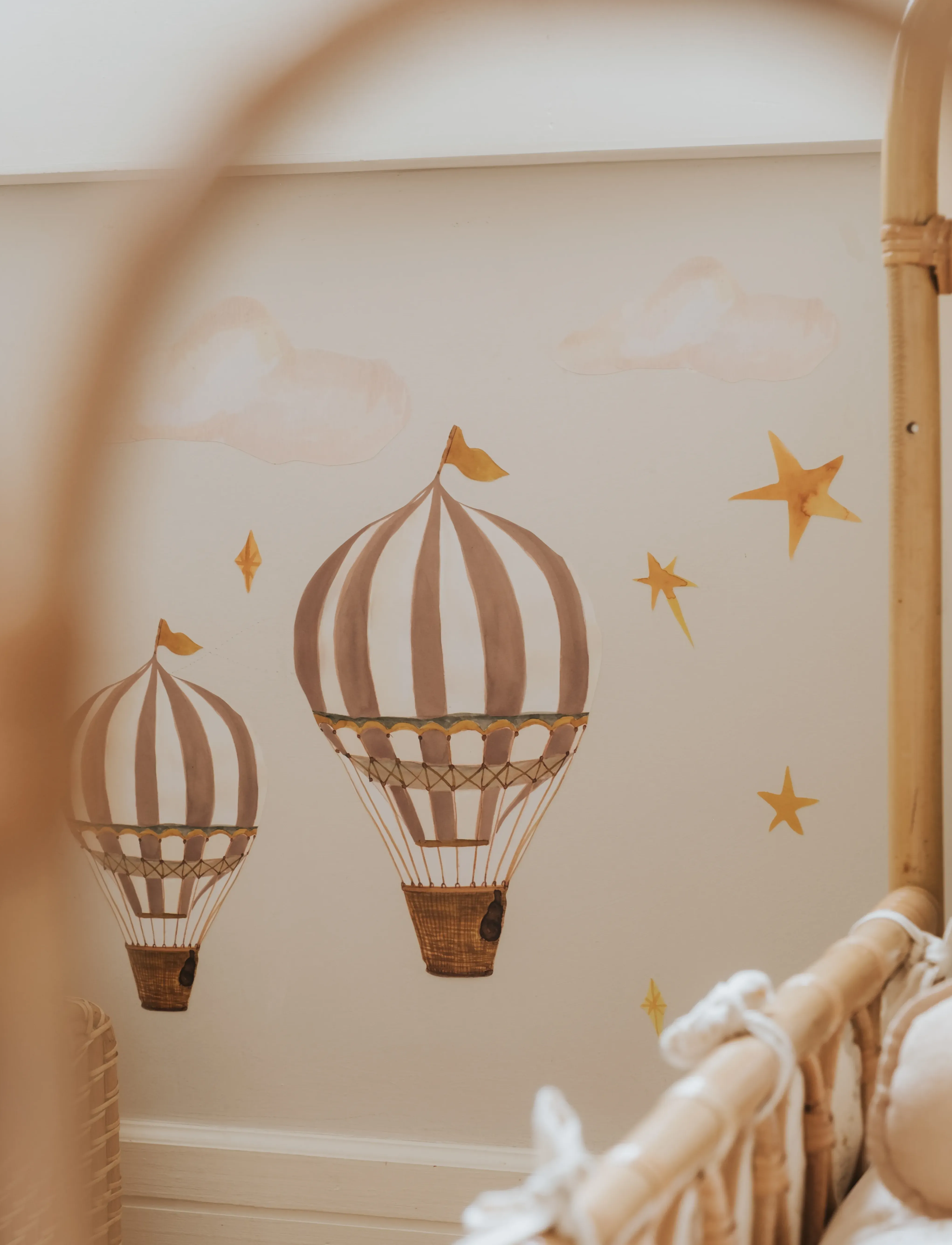That's Mine - Wallsticker dreamy balloons - seinakaunistused - brown - 2