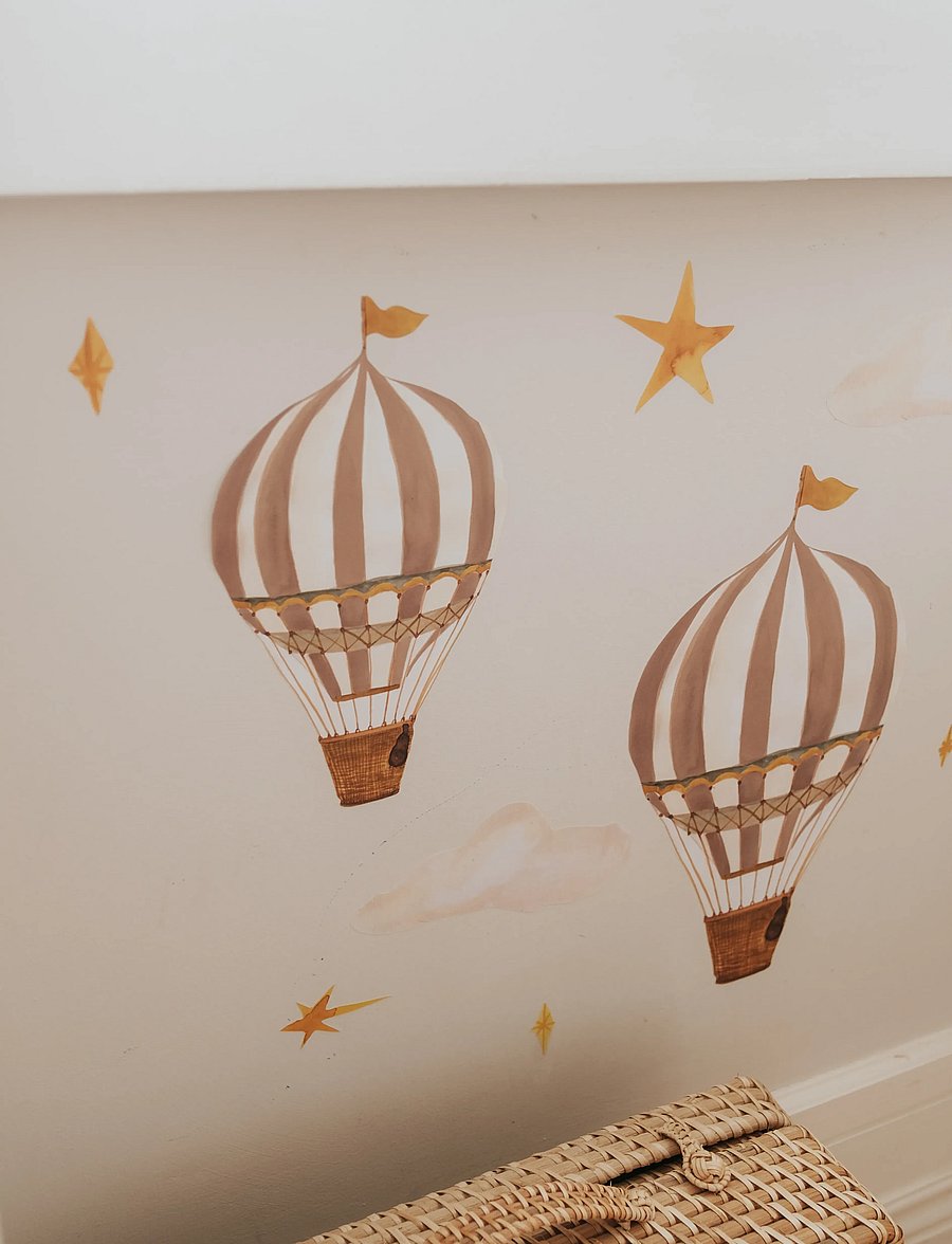 That's Mine - Wallsticker dreamy balloons - seinakaunistused - brown - 4