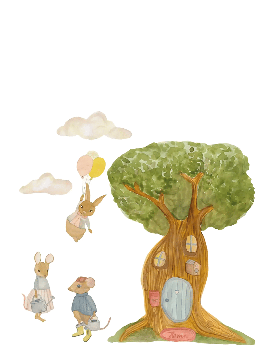 That's Mine - Wallsticker the secret treehouse - wand-deko - multi - 1