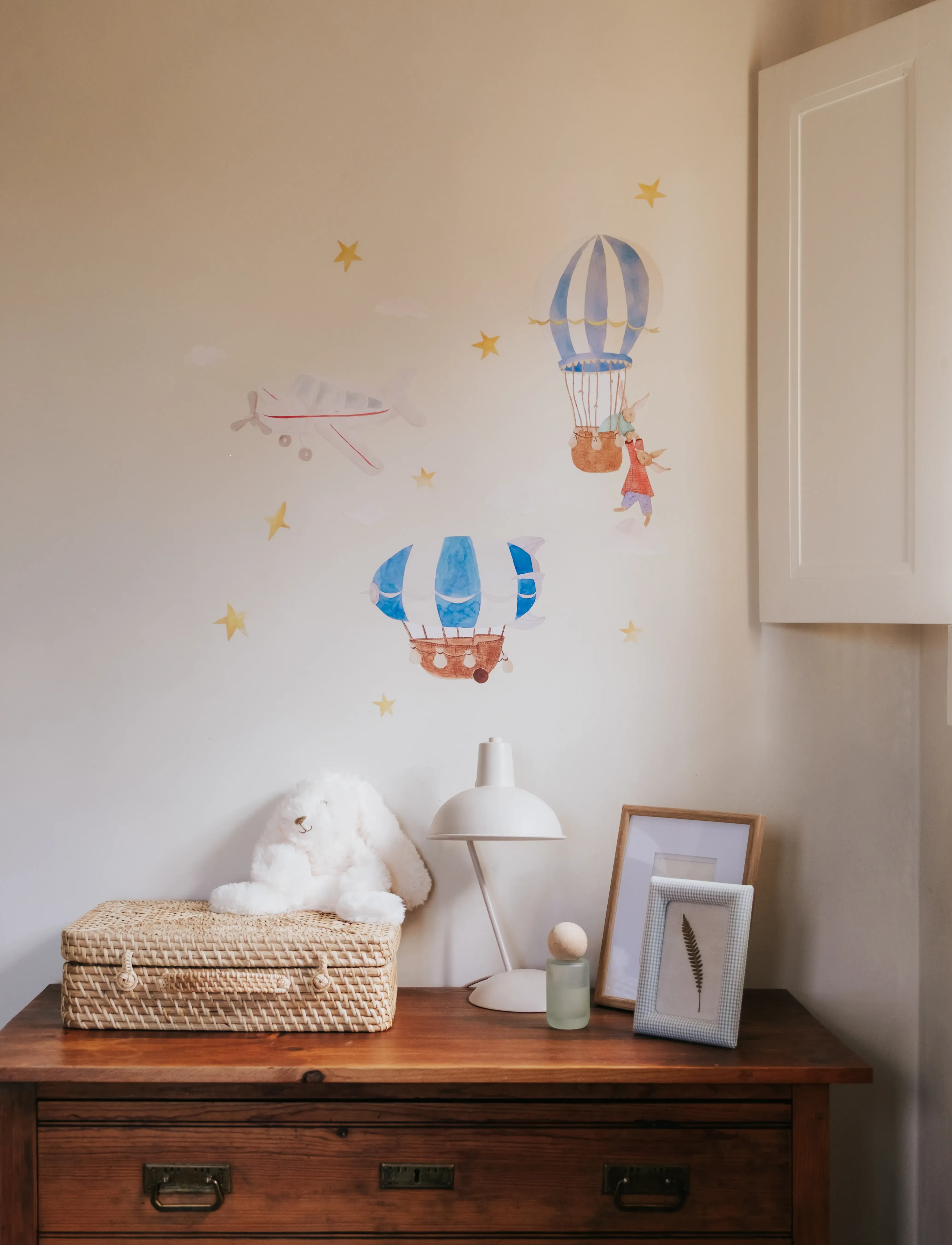 That's Mine Wallsticker Flying Adventures, One Size, Kids Decor, Blau - Wall Decors, Kinder