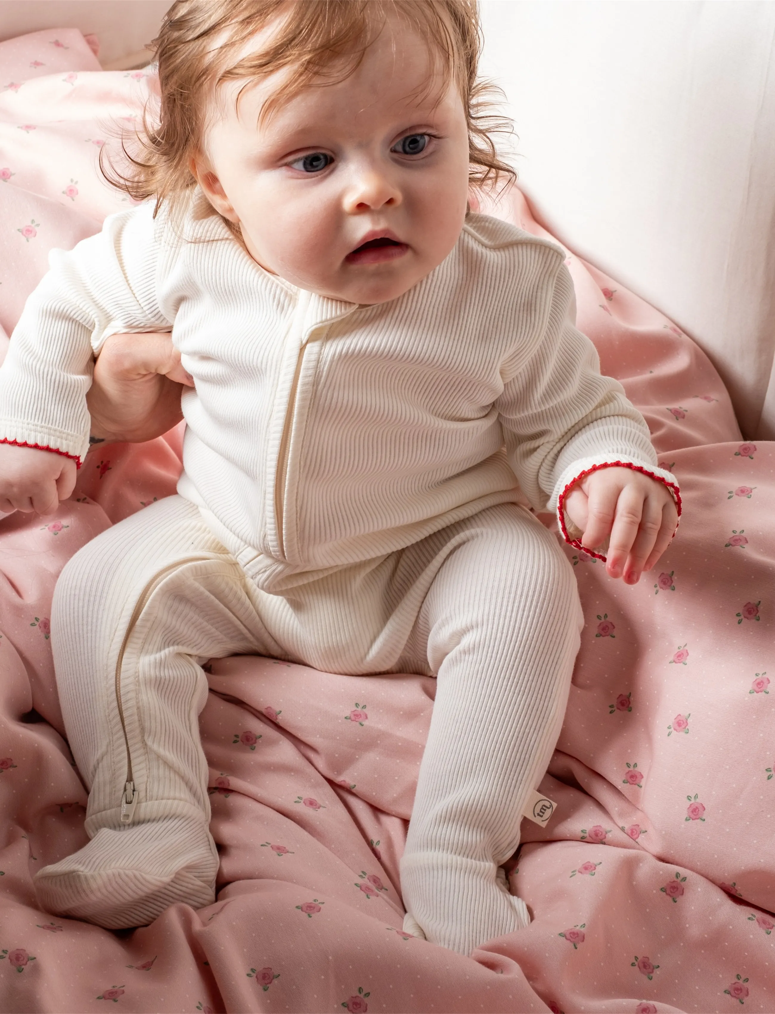 That's Mine Jona Onesie 2-Pack, 62 cm/3M, Pyjamas, Rot - Pyjamas Onesie, Kinder