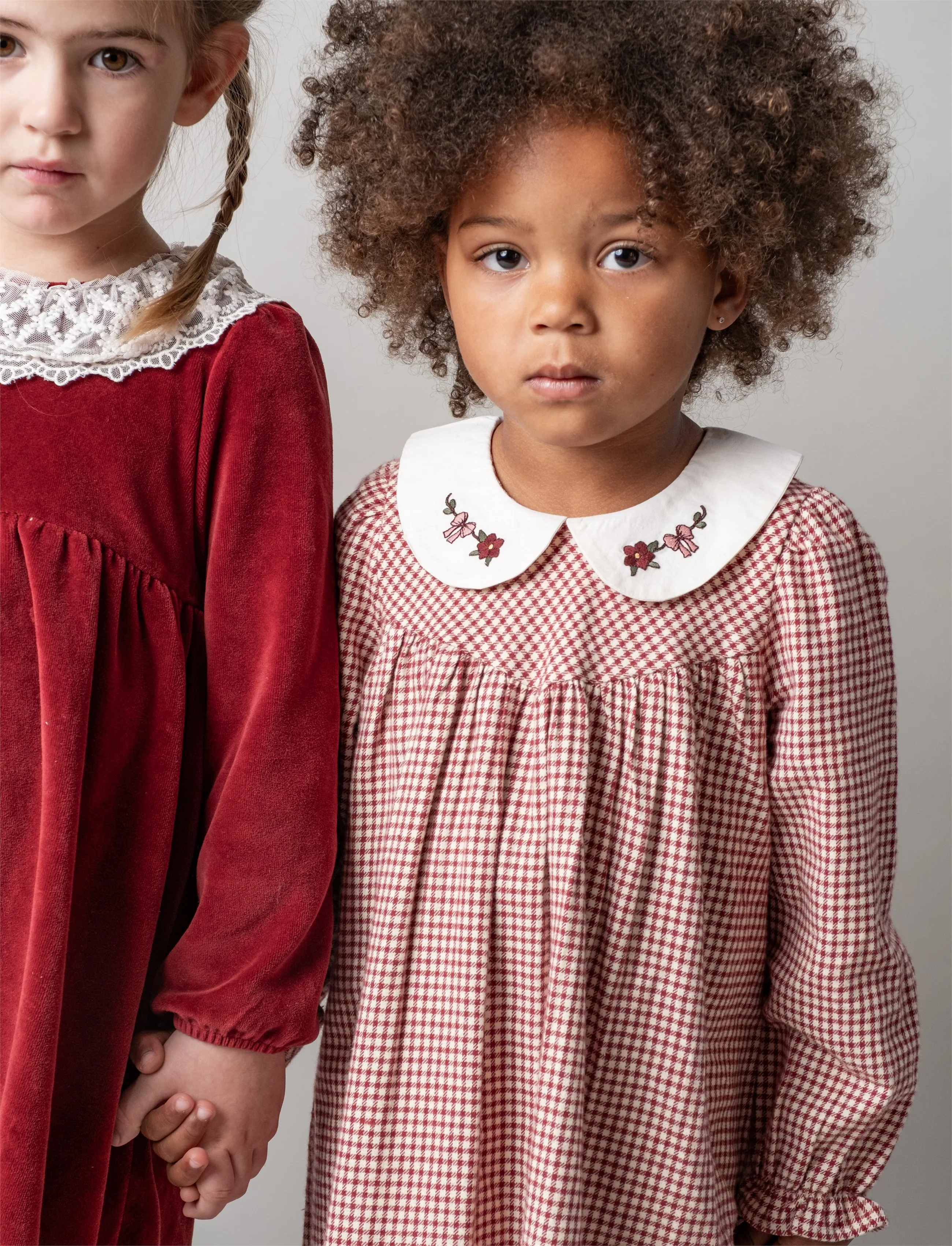 That's Mine - Marmonia dress - maple check - 3