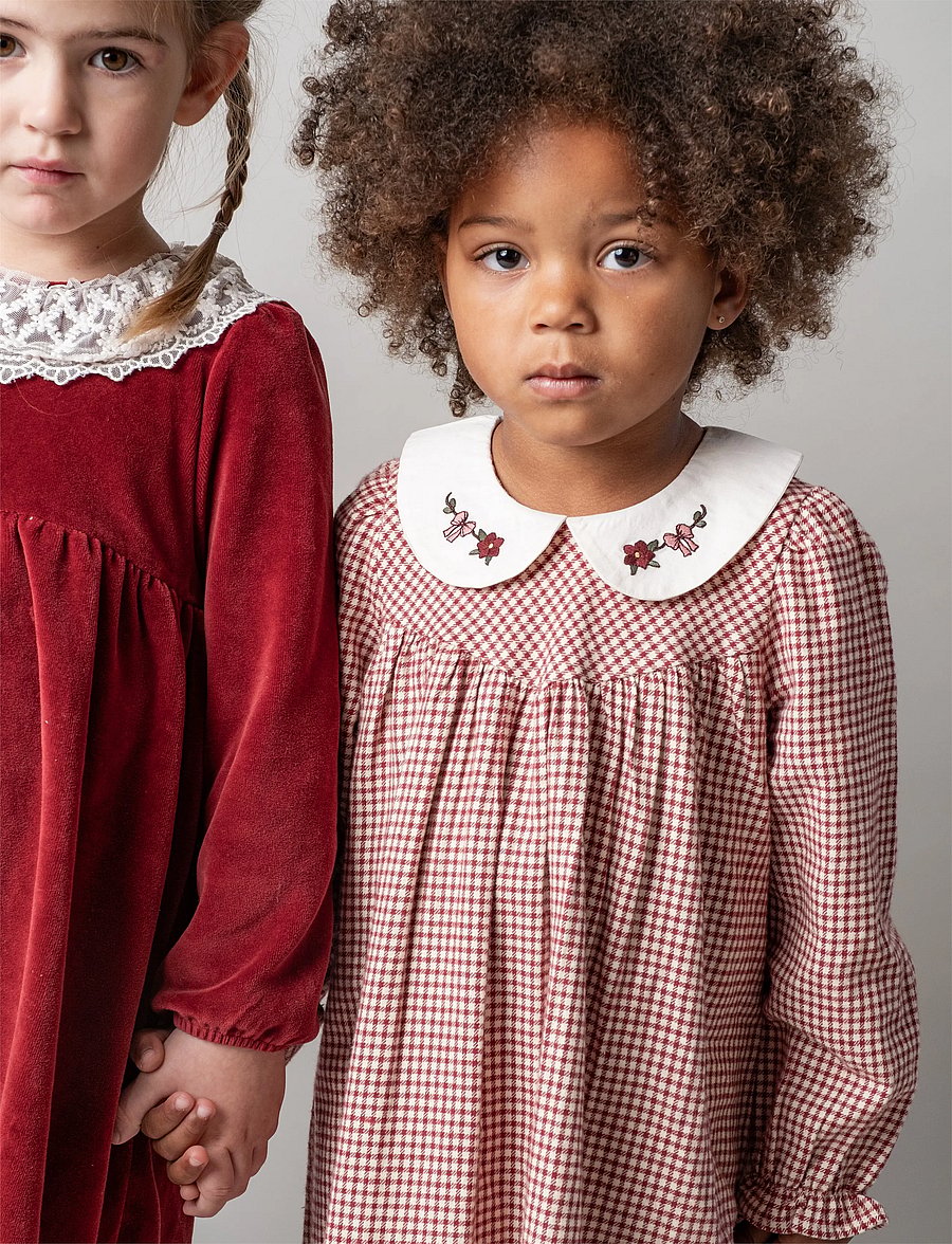 That's Mine - Marmonia dress - maple check - 3