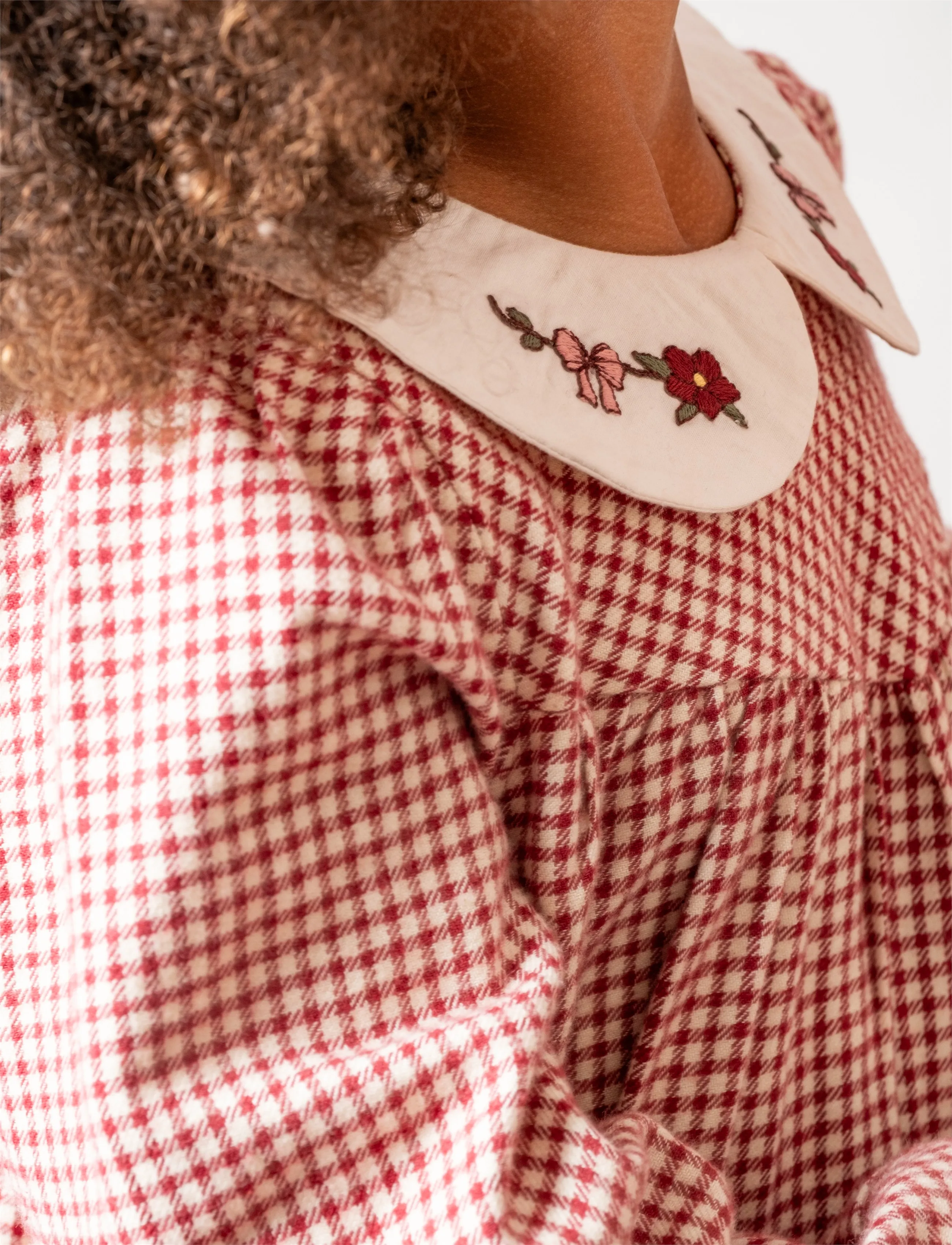 That's Mine - Marmonia dress - maple check - 5