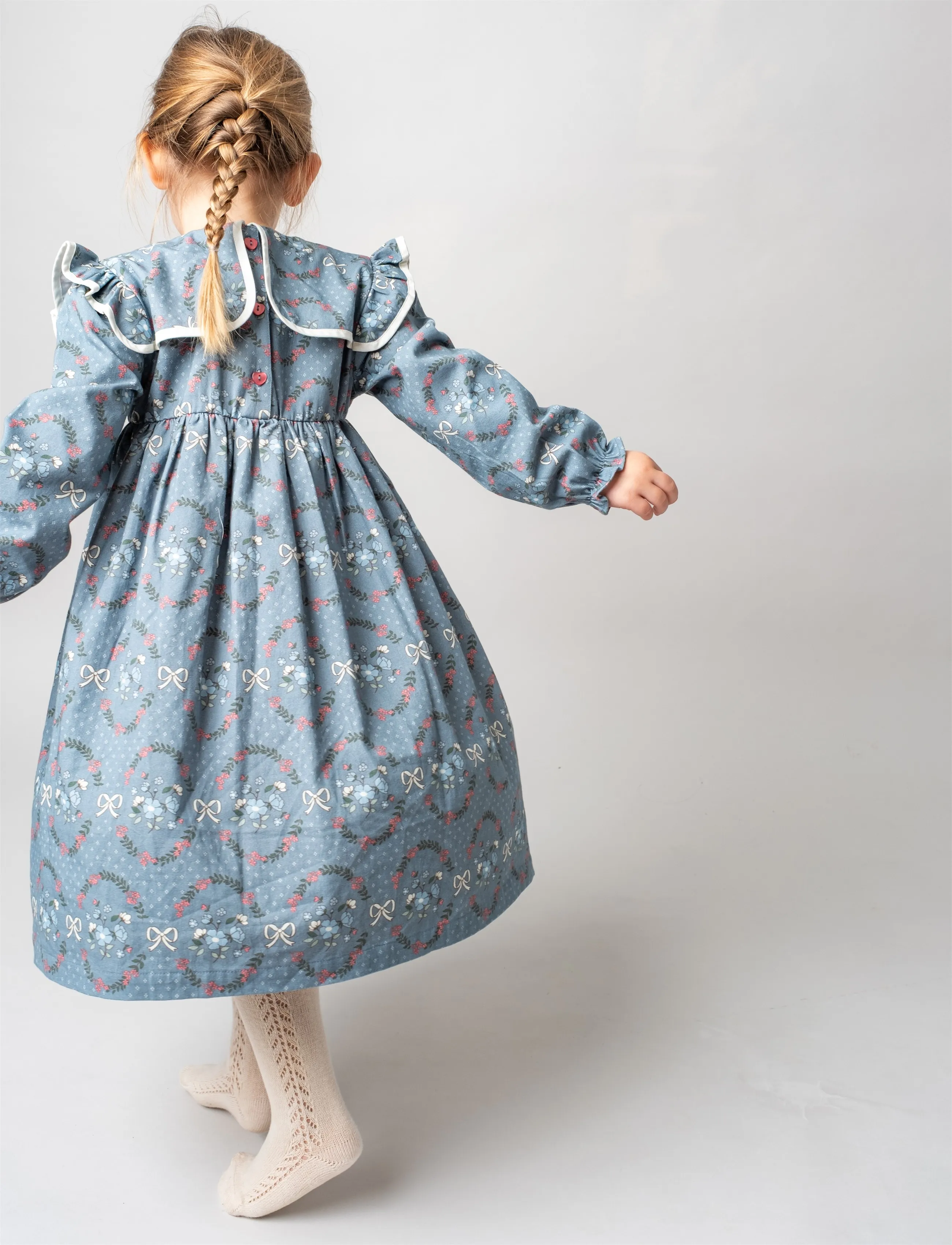 That's Mine - Raya dress - pikkade varrukatega beebikleidid - blossom love - 3