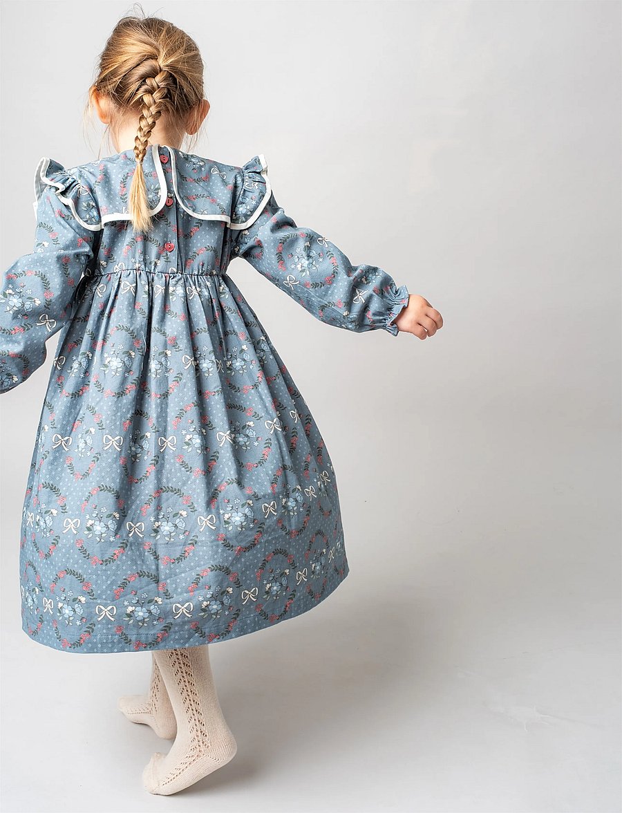 That's Mine - Raya dress - langärmelige babykleider - blossom love - 3