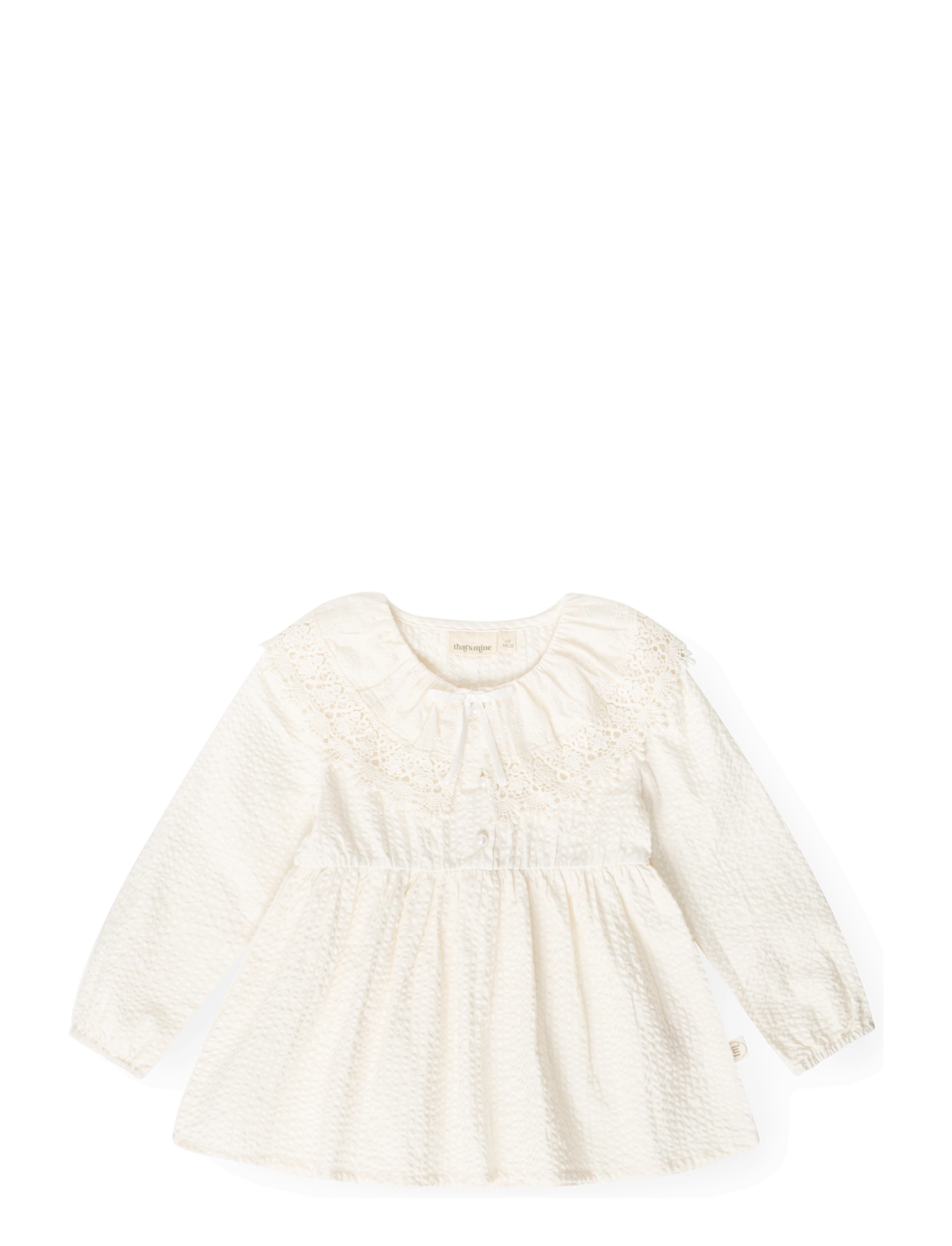 That's Mine - Hope shirt - langärmlige hemden - white - 1