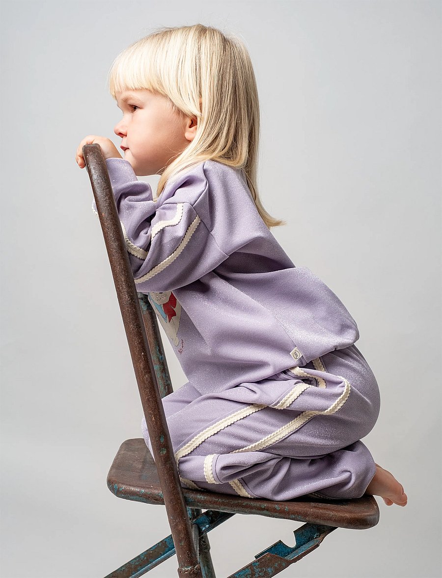 That's Mine - Luanna sweatshirt - sweatshirts - purple glitter - 3