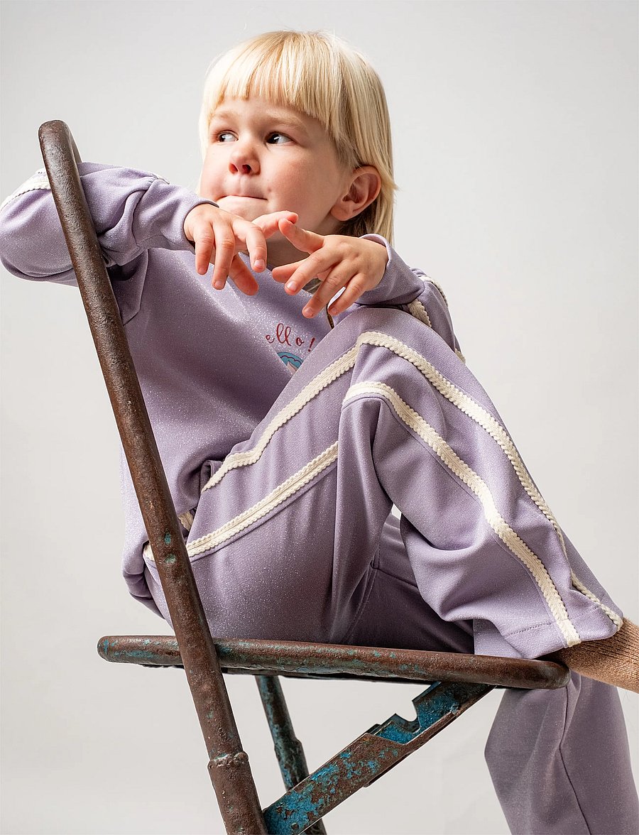 That's Mine - Deanna sweatpants - jogginghosen - purple glitter - 0