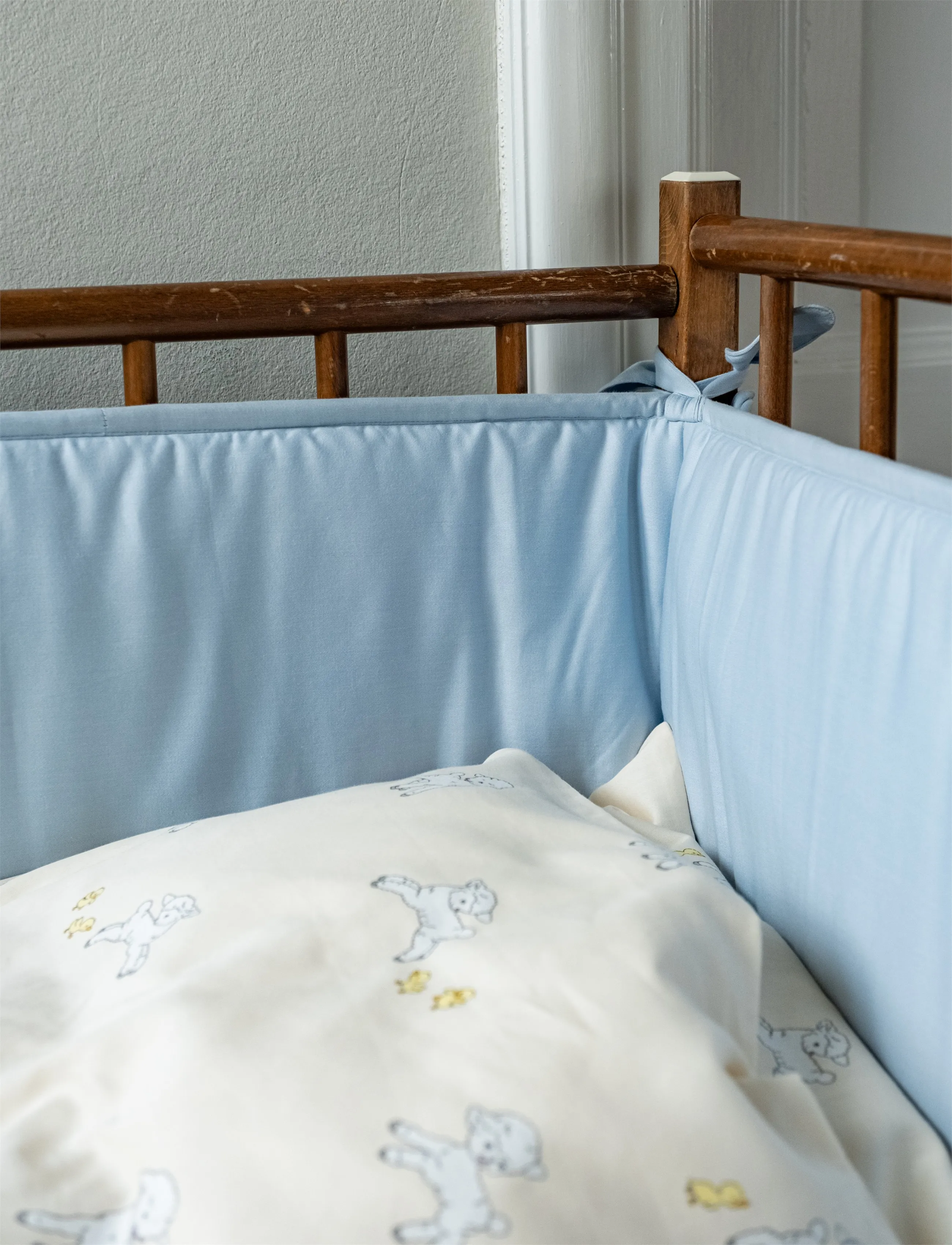 That's Mine London Bed Bumper, JUNIOR, Blue, Baby Sleep > Bed Bumper, Børn