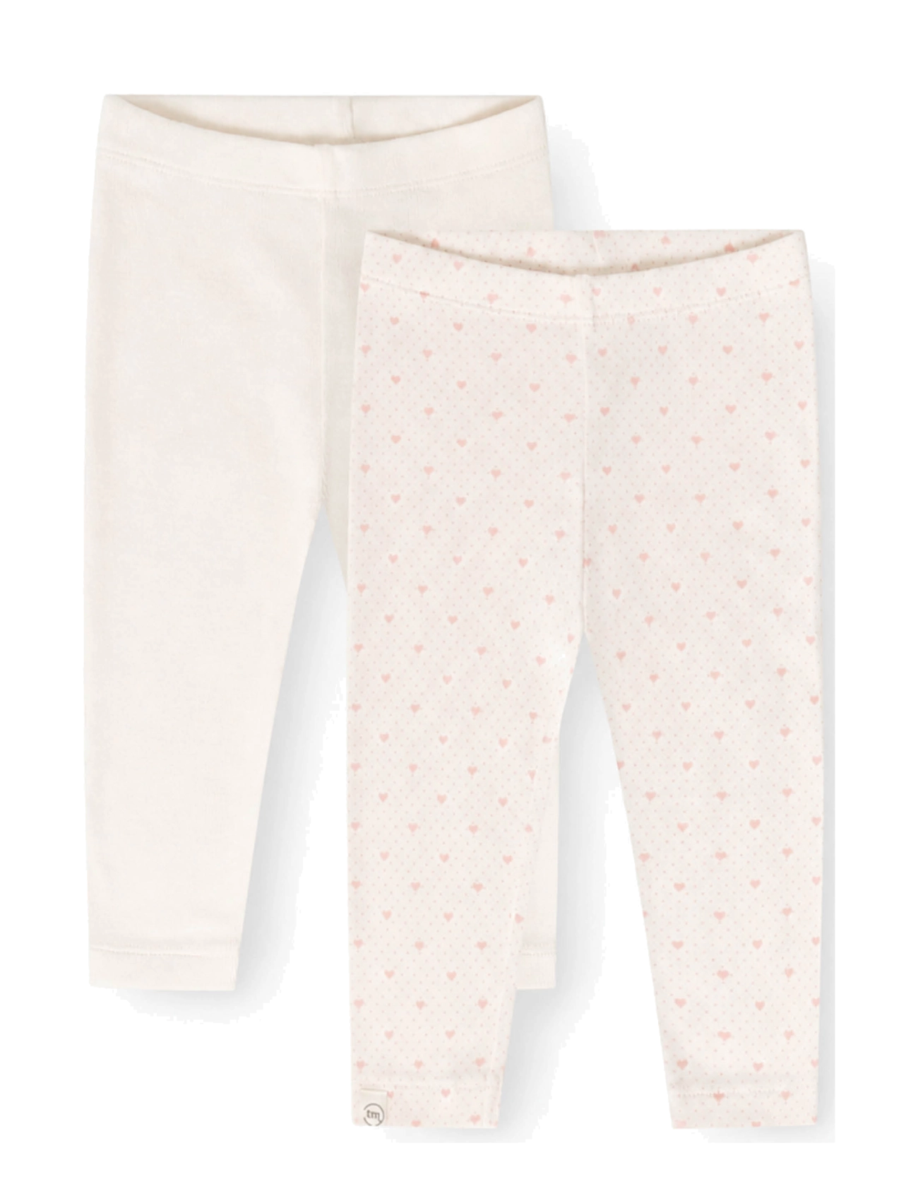 That's Mine Nalia leggings 2-pack - Shop efter størrelse - LOTS OF LOVE ROSE / cream