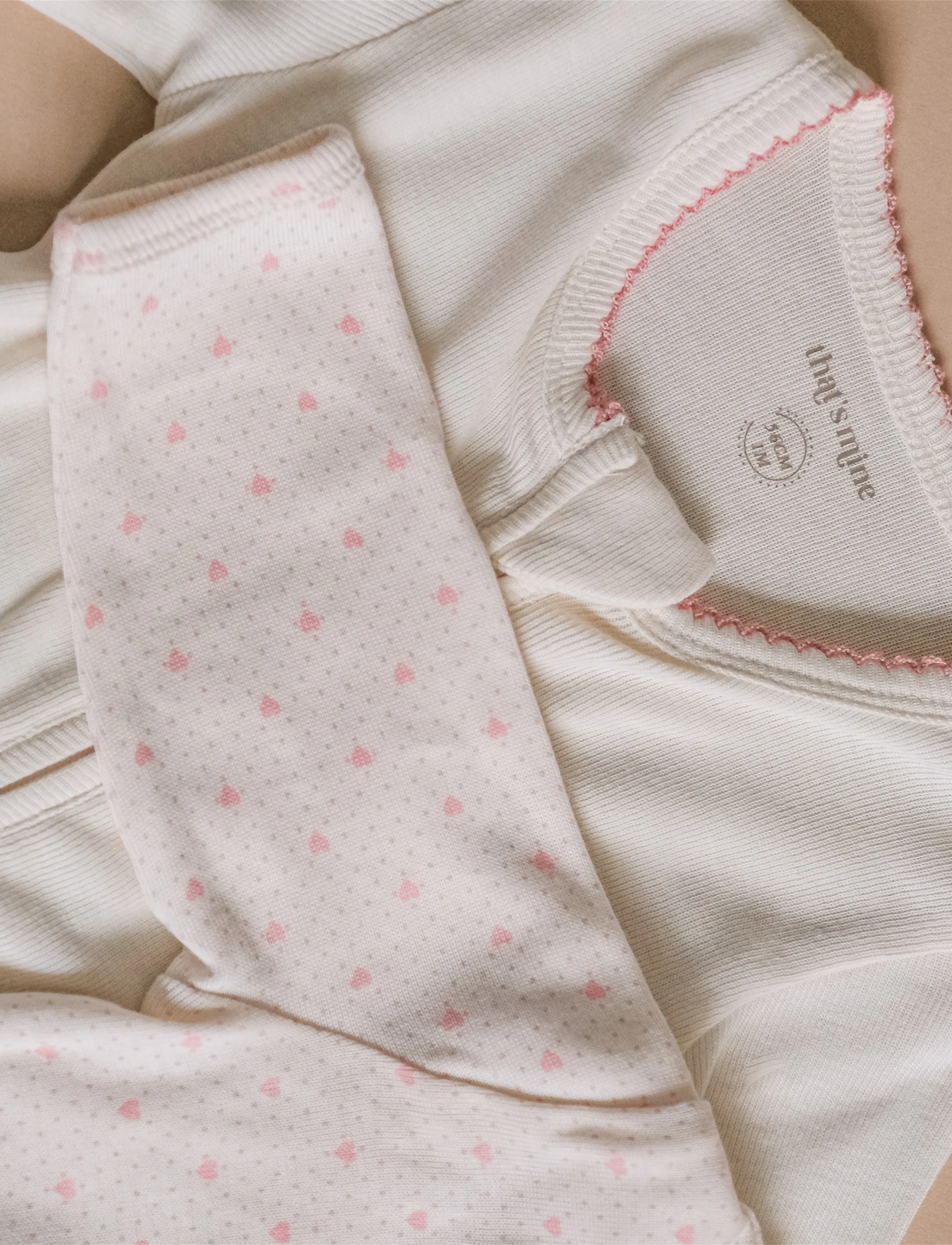 That's Mine - Nalina onesie 2-pack - schlafoveralls - lots of love rose - 2